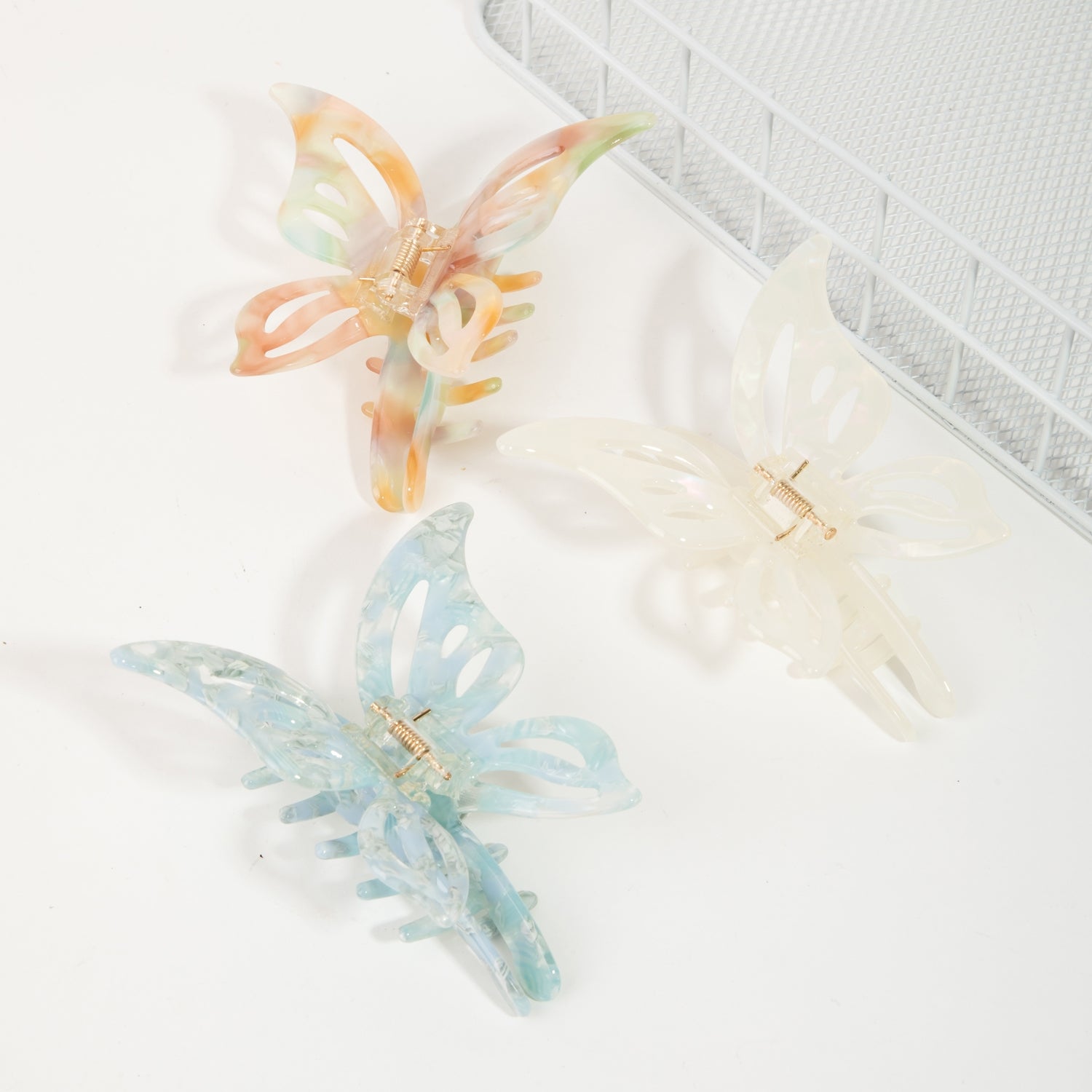 Butterfly Jaw Hair Clip Set