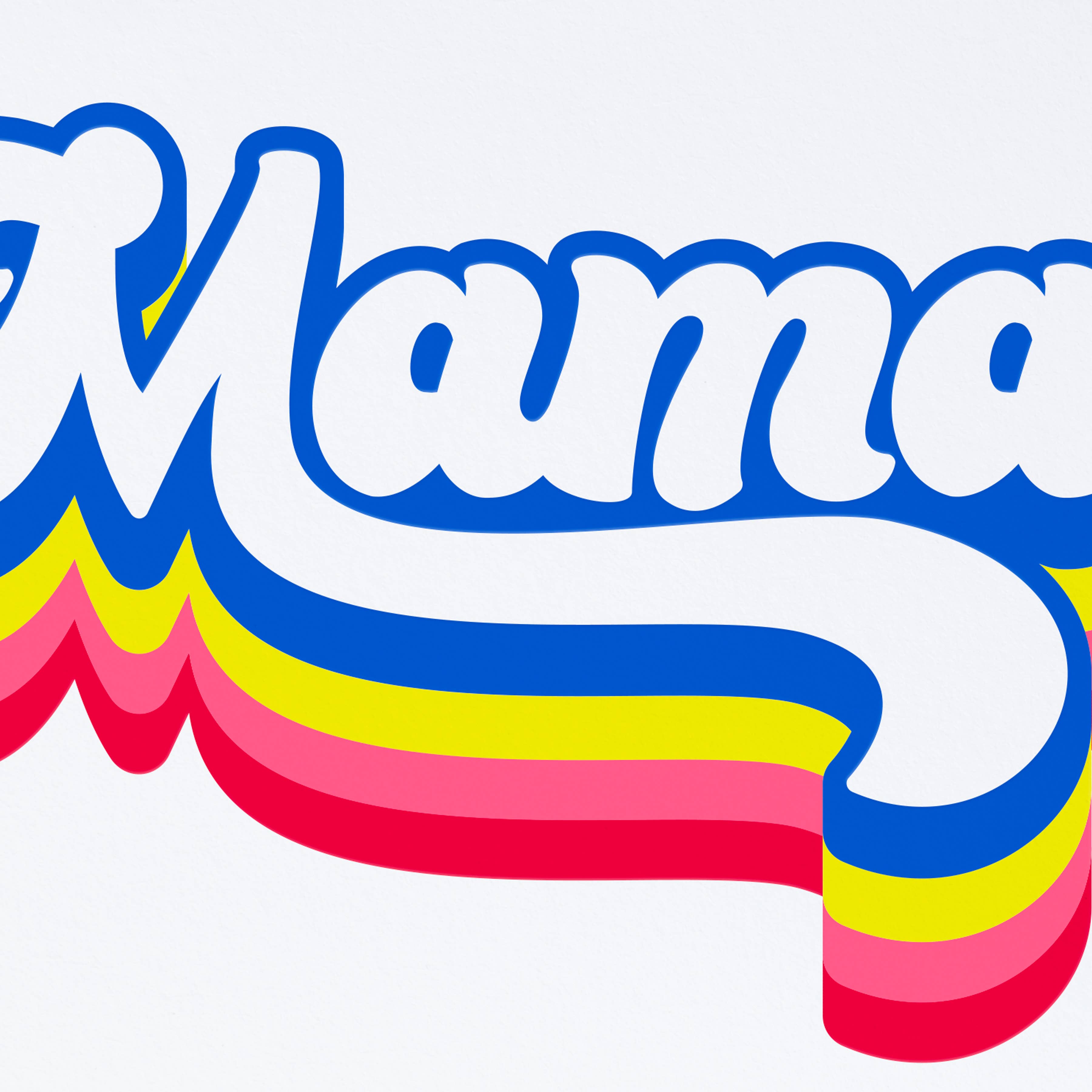 Sweet Bippy Press - Mama Greeting Card