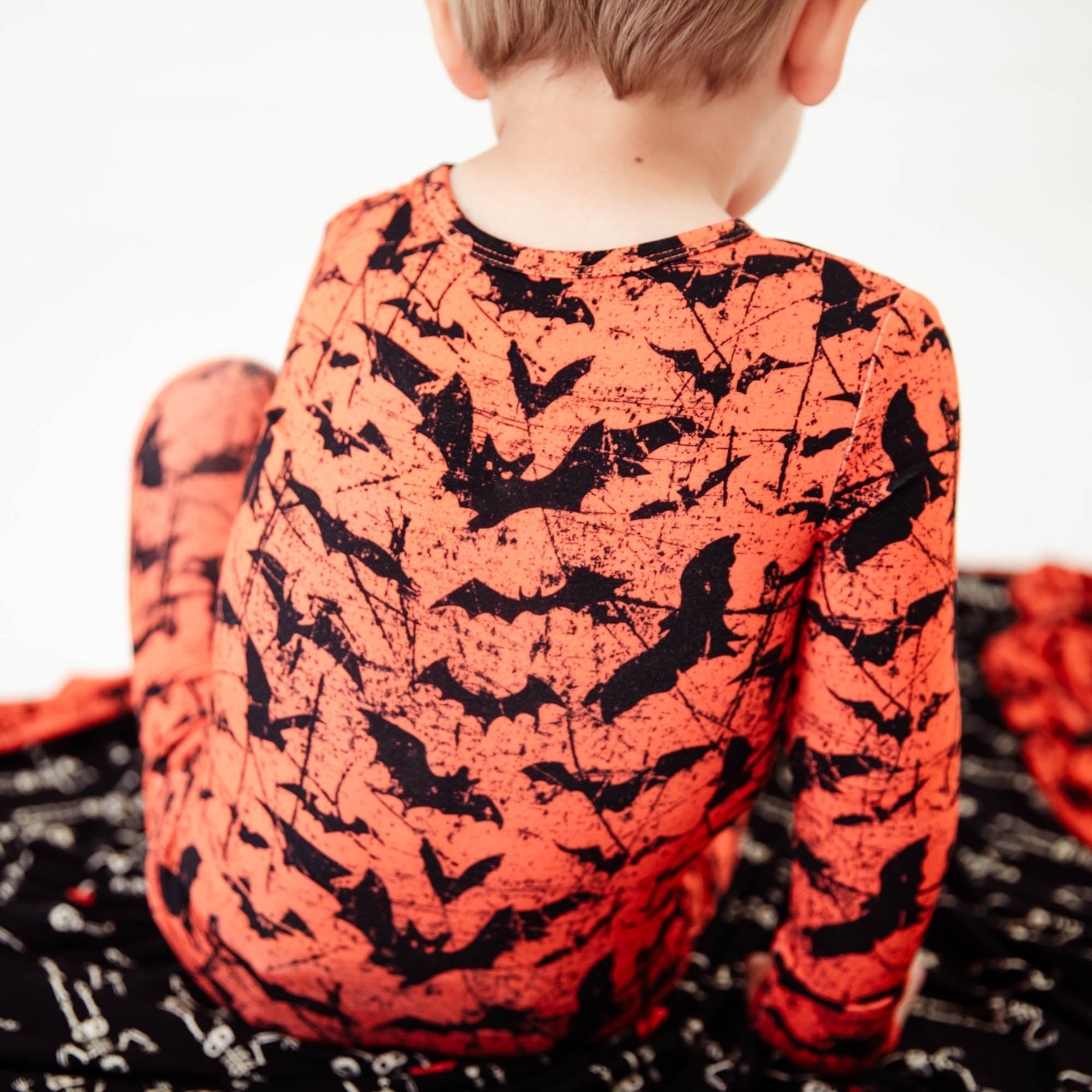 Dreamiere Halloween Bamboo Convertible Footie - All Bats Are Off