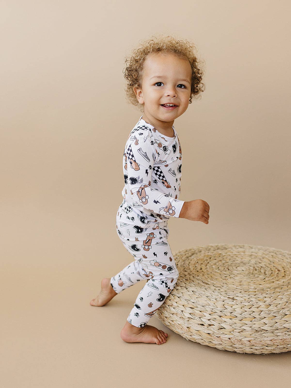 Lucky Panda Kids Bamboo Two Piece Set - Sk8er