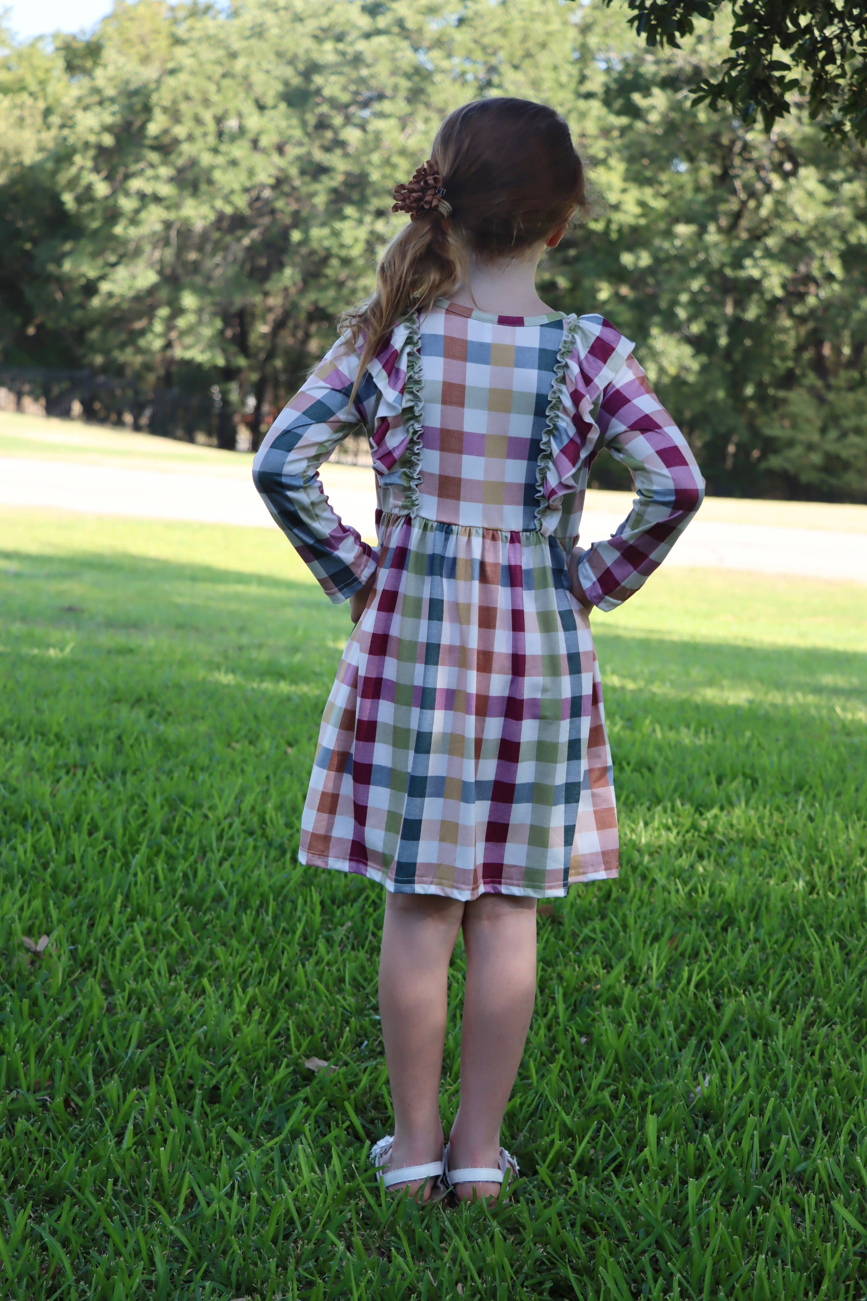 Fall Plaid Dress