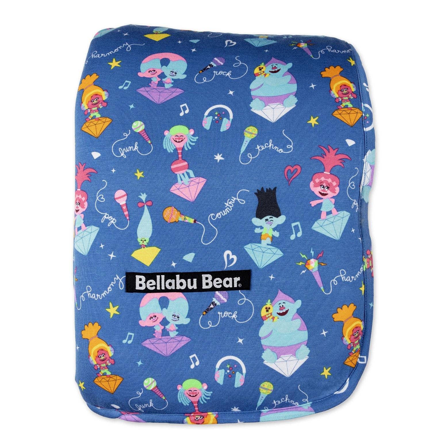 Bellabu Bear - Bamboo Blanket - Blue Trolls