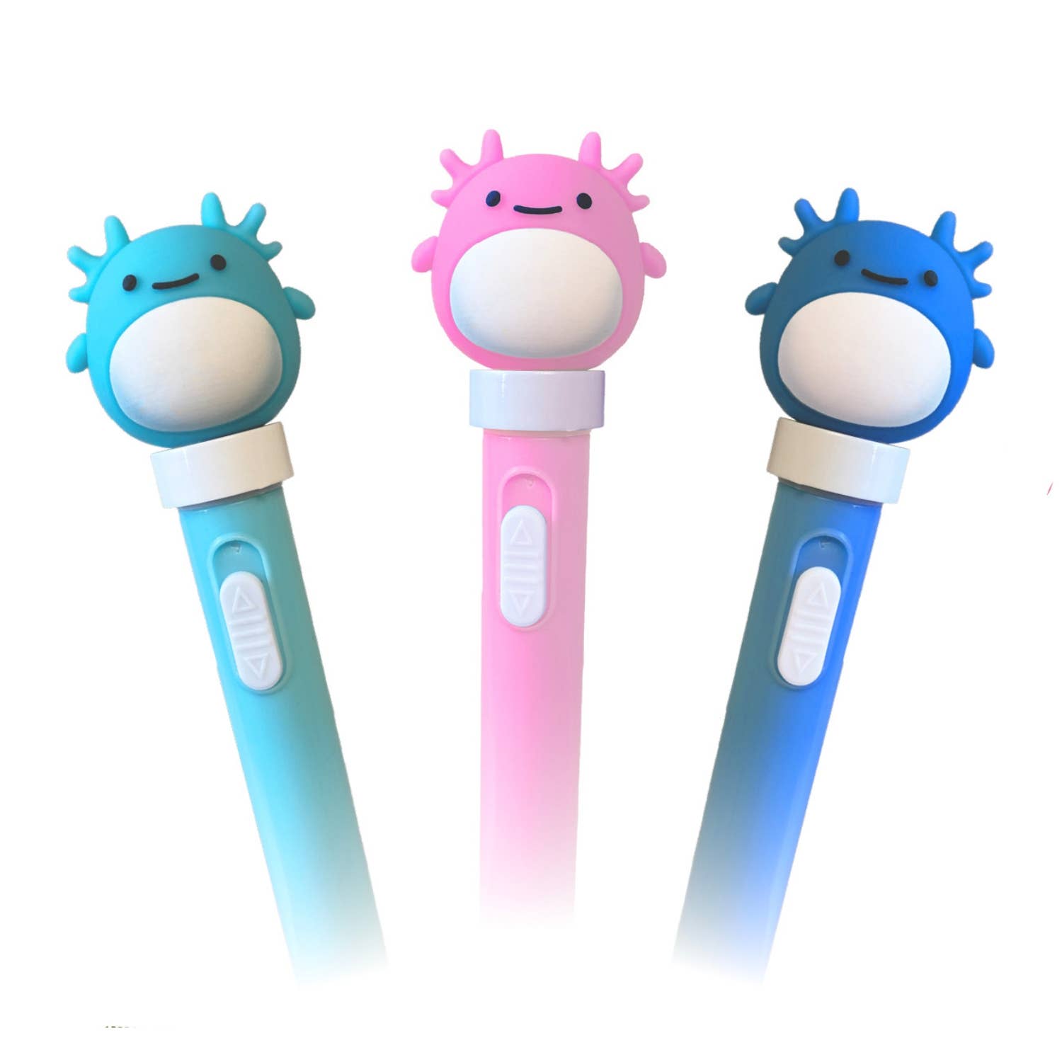 Streamline - Axolotl Spinning LED Light Up Pens