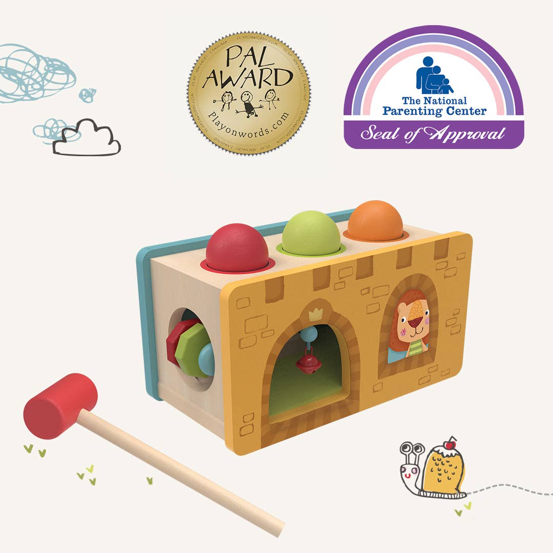 Bababoo and friends® - Little Castle Pound and Roll Toy