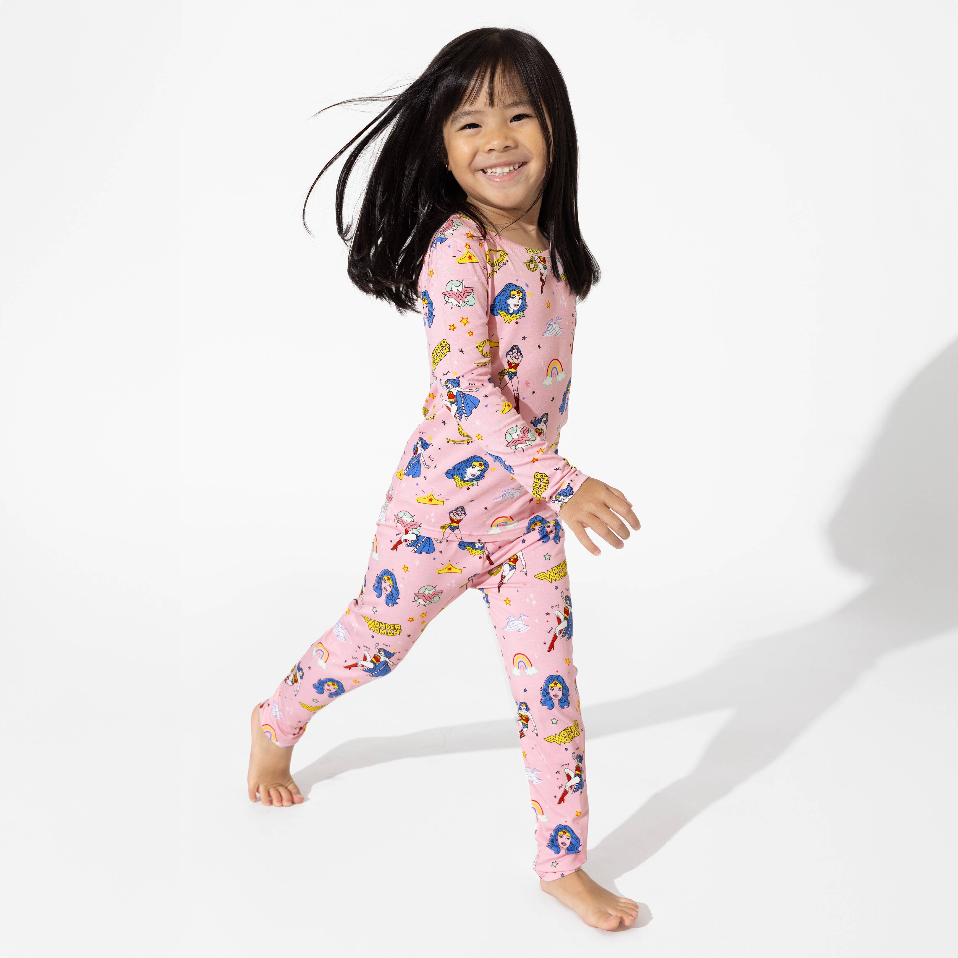 Bellabu Bear - Wonder Woman Bamboo Kids Pajamas