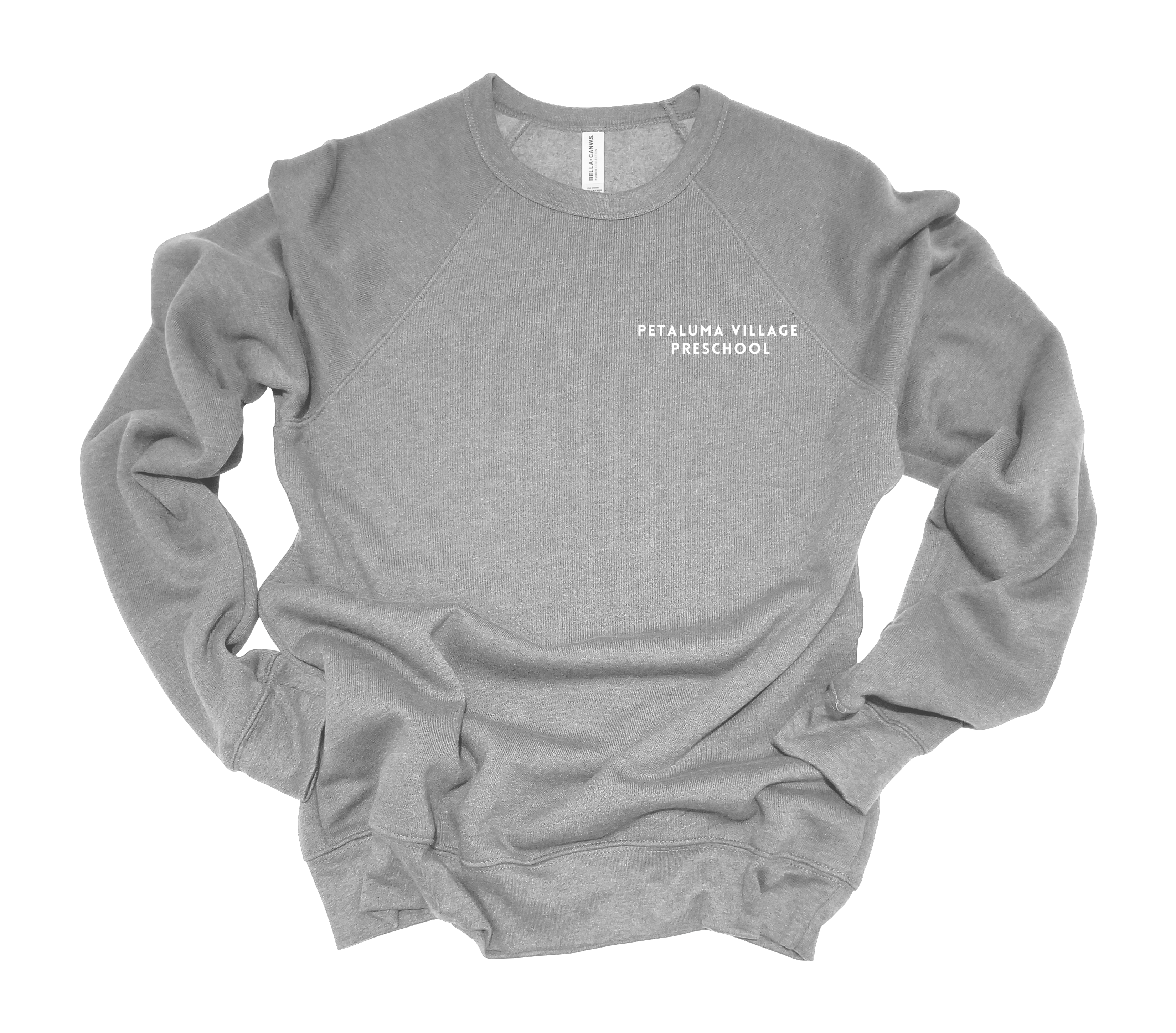 Petaluma Village WEST Adult Sweatshirt - Grey