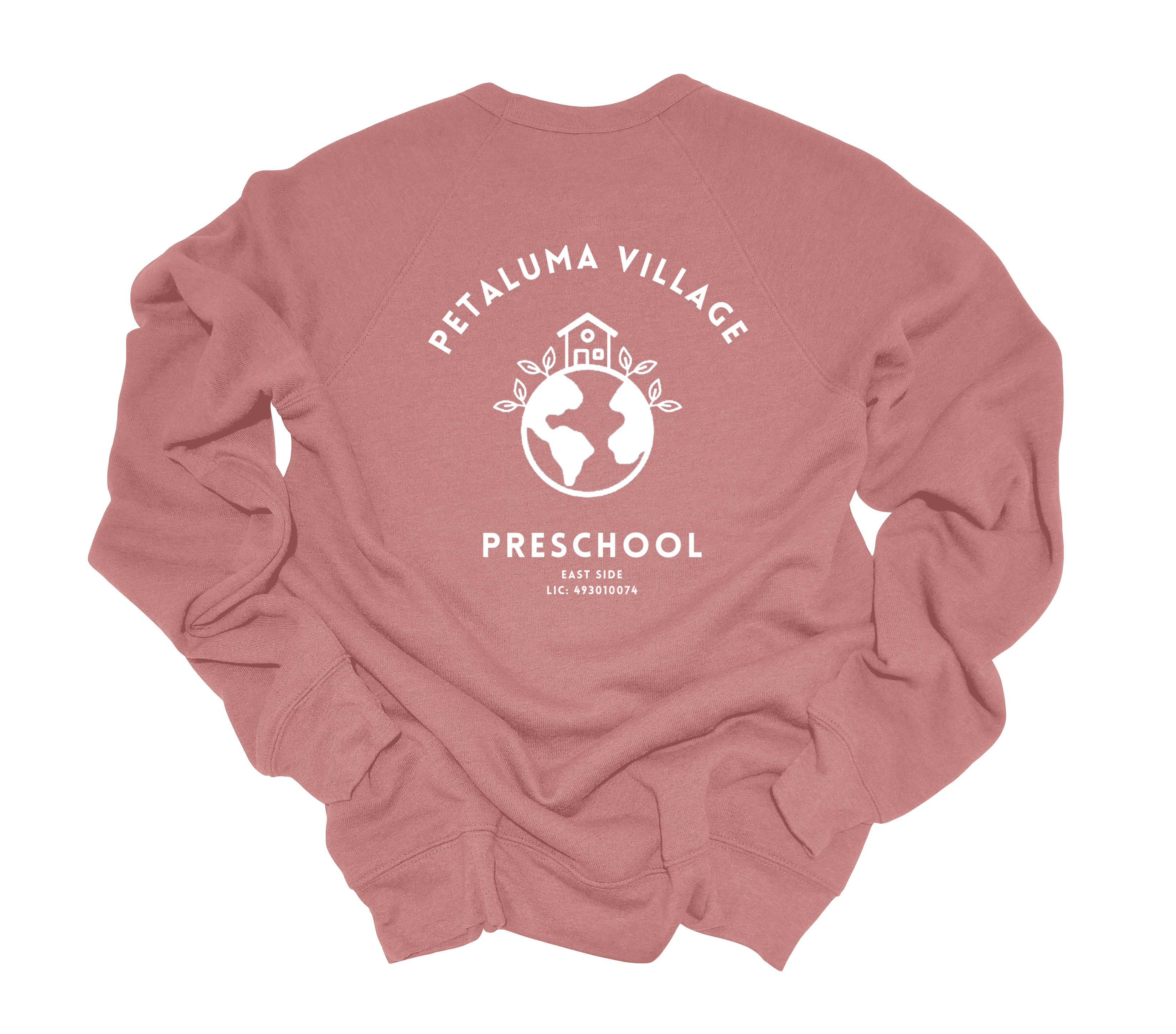 Petaluma Village EAST Adult Sweatshirt - Mauve