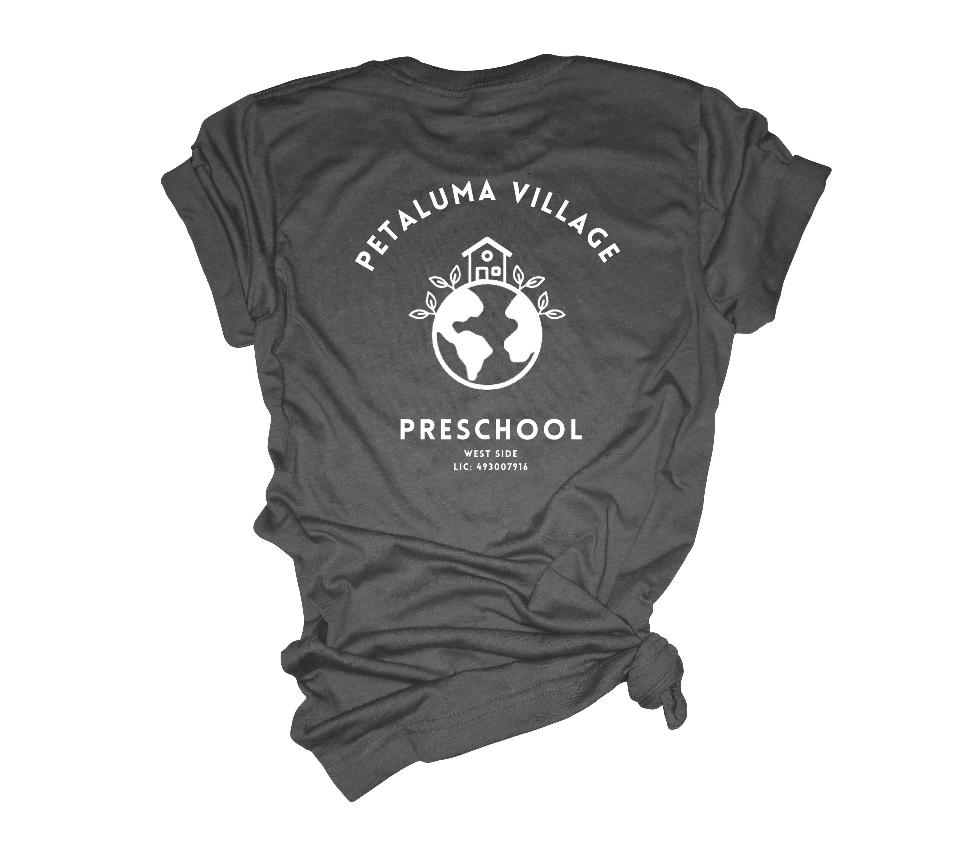Petaluma Village WEST Adult T-Shirt - Deep Heather
