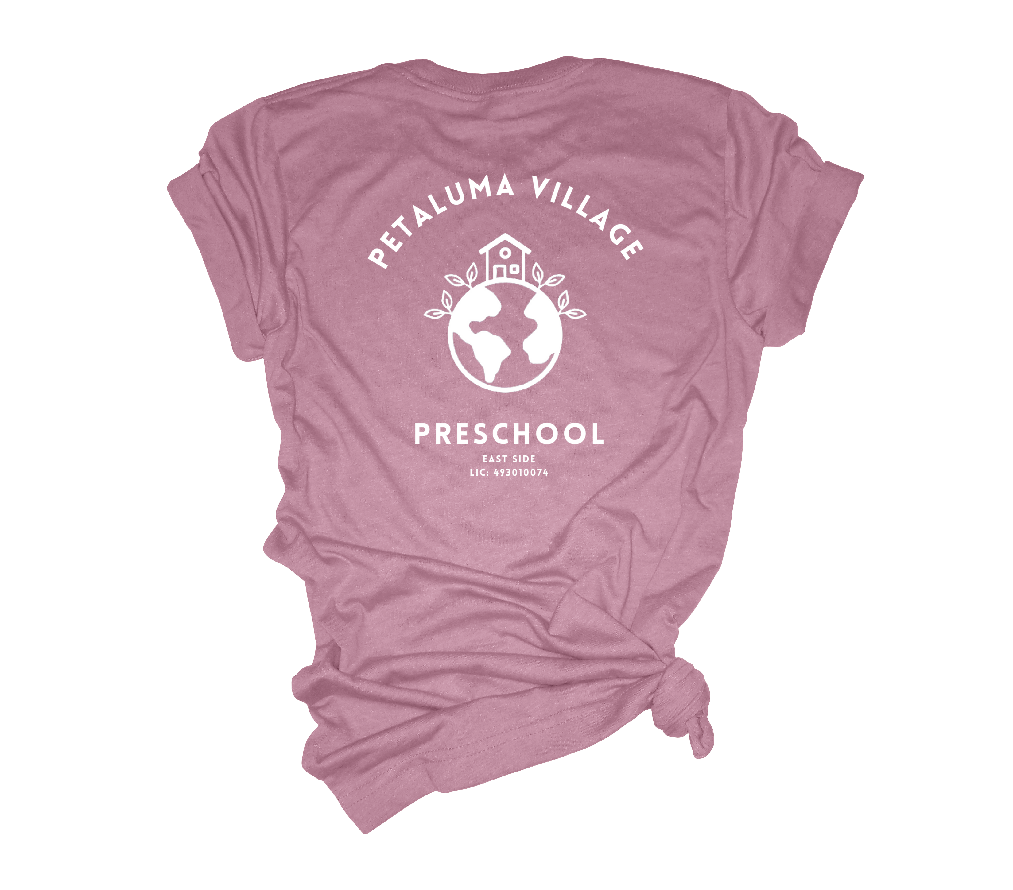 Petaluma Village EAST Adult T-Shirt - Orchid