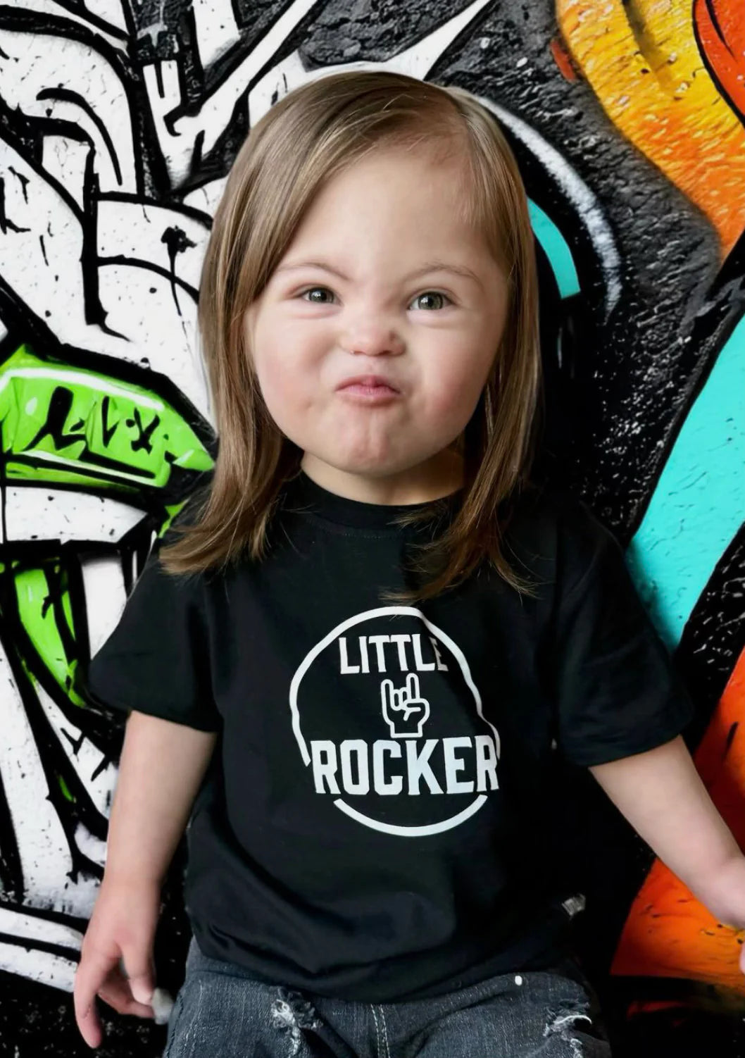 Little Rocker Clothing - Rocker Horns Tee