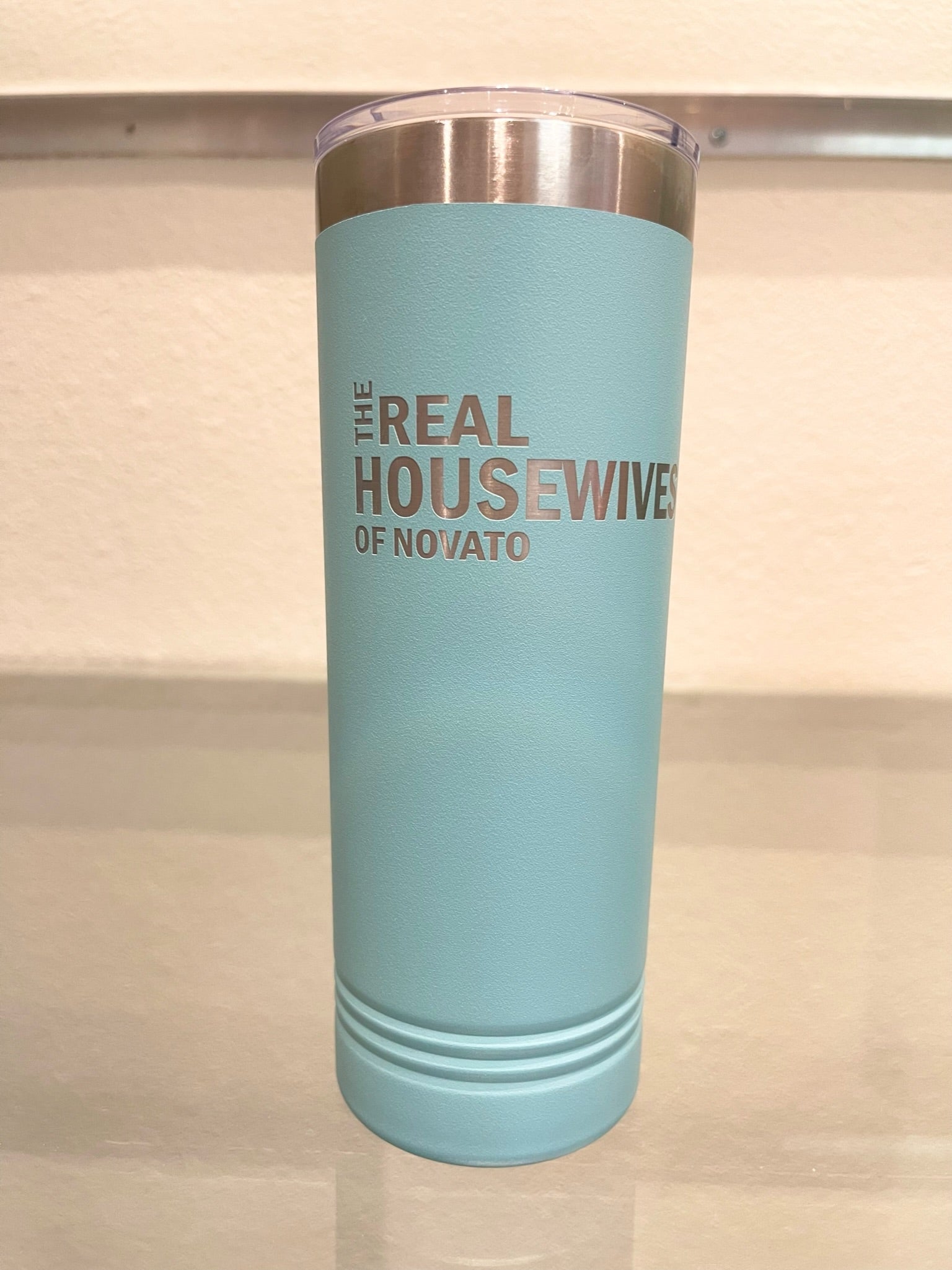 Real Housewives of Novato Polar Camel Skinny Tumbler