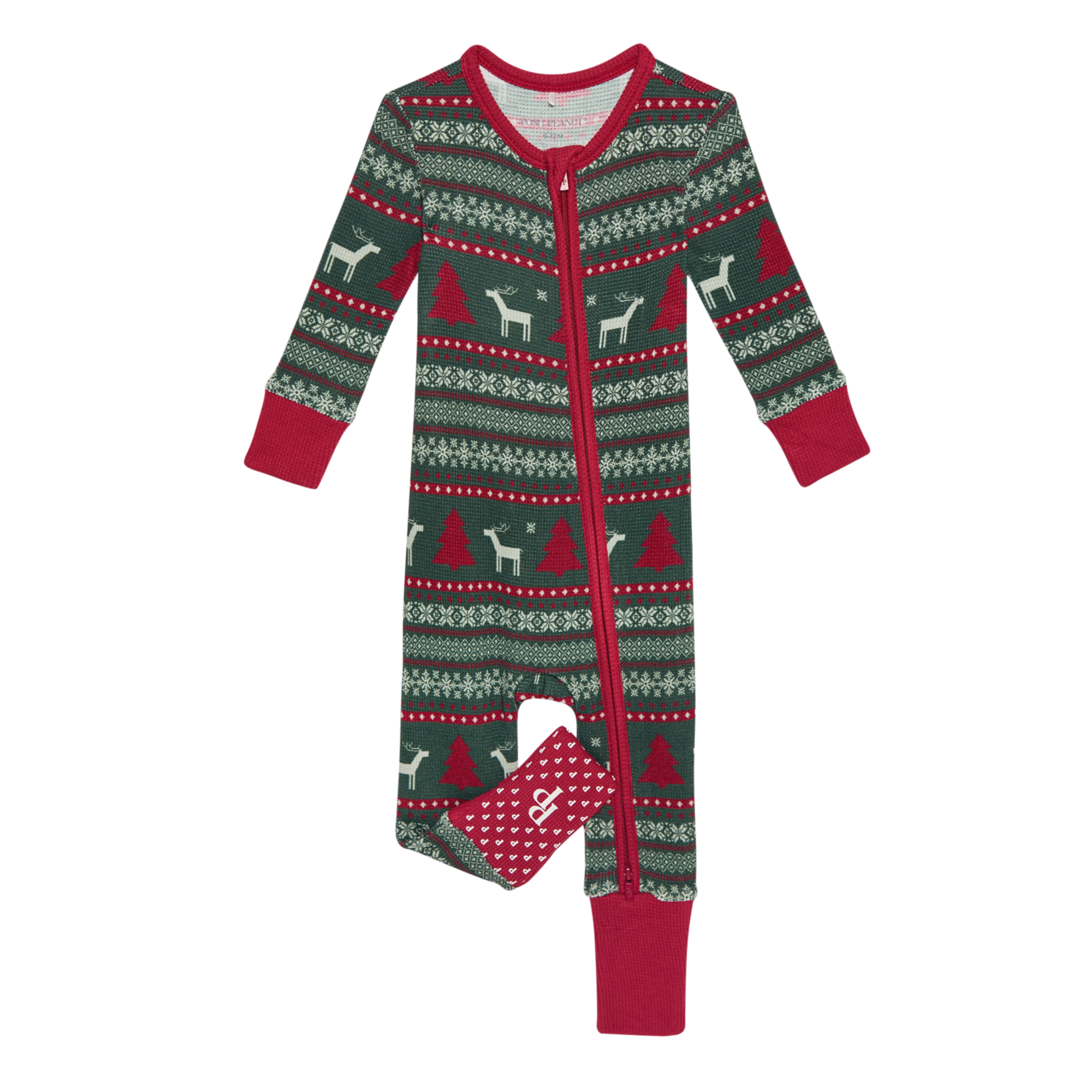 Posh Peanut Convertible One Piece - Holiday Fair Isle (Final Sale)