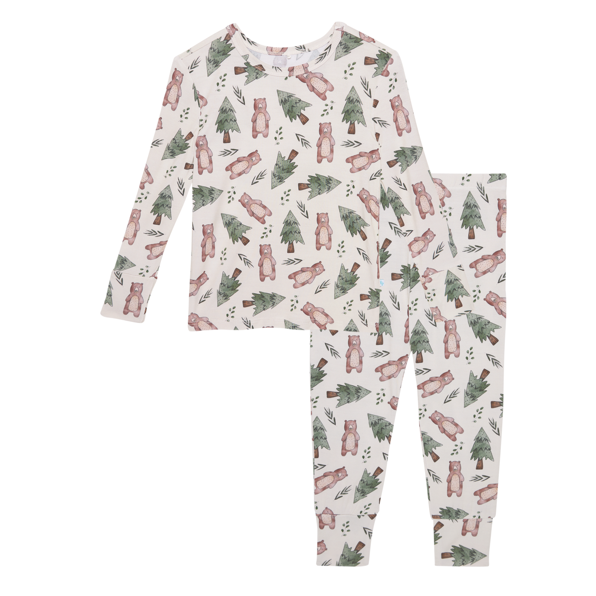 Posh Peanut Long Sleeve Pajama - Beary