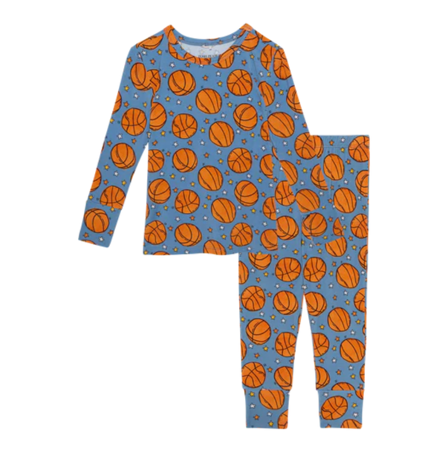 Posh Peanut Long Sleeve Pajama - Slam Dunk