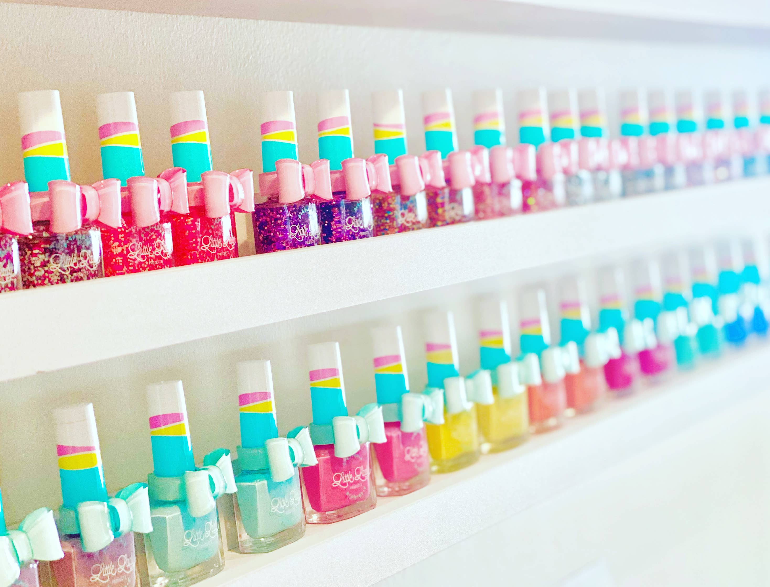 Little Lady Products Nail Polish - Rainbow Bubbles