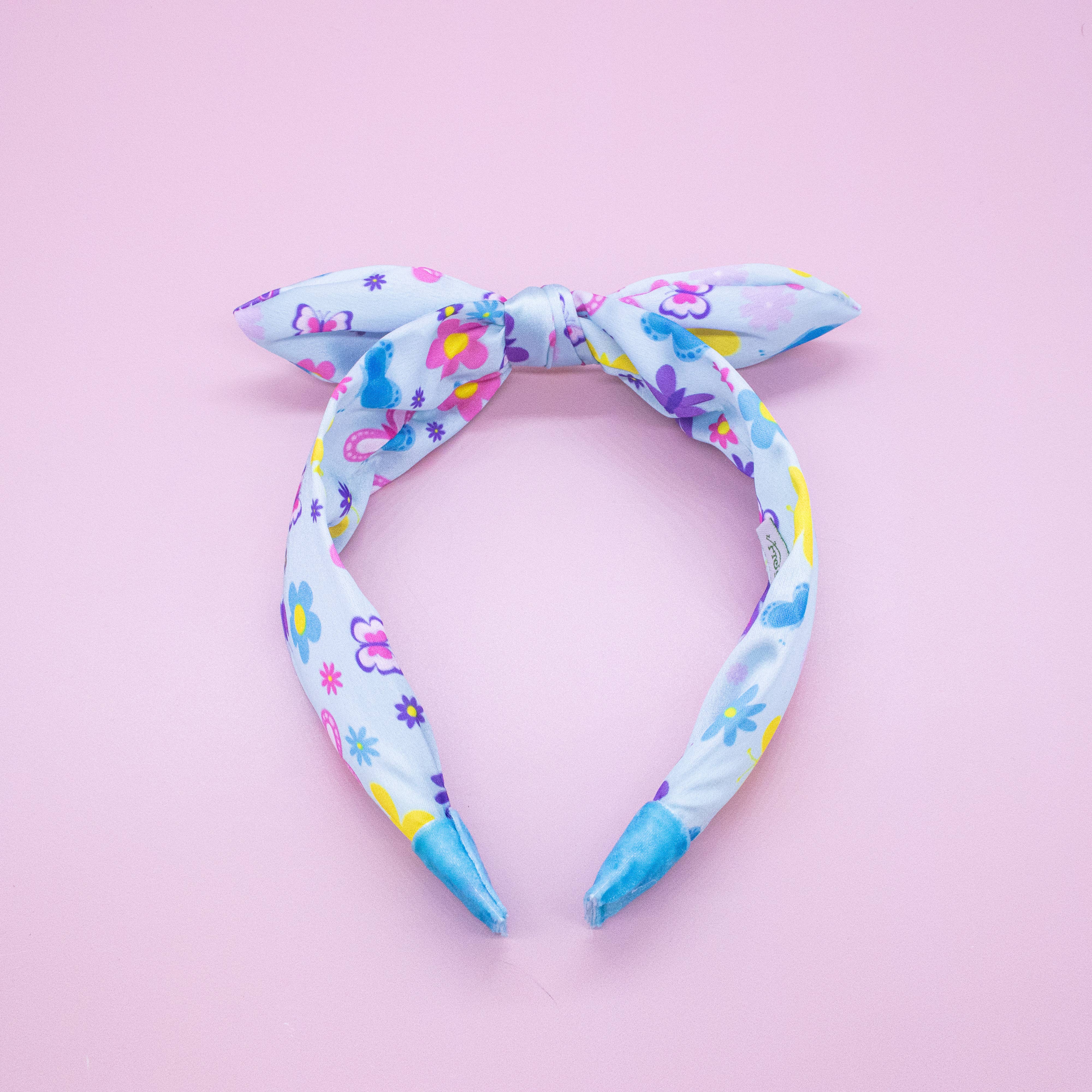 Knotted Rabbit Ear Bow Headband