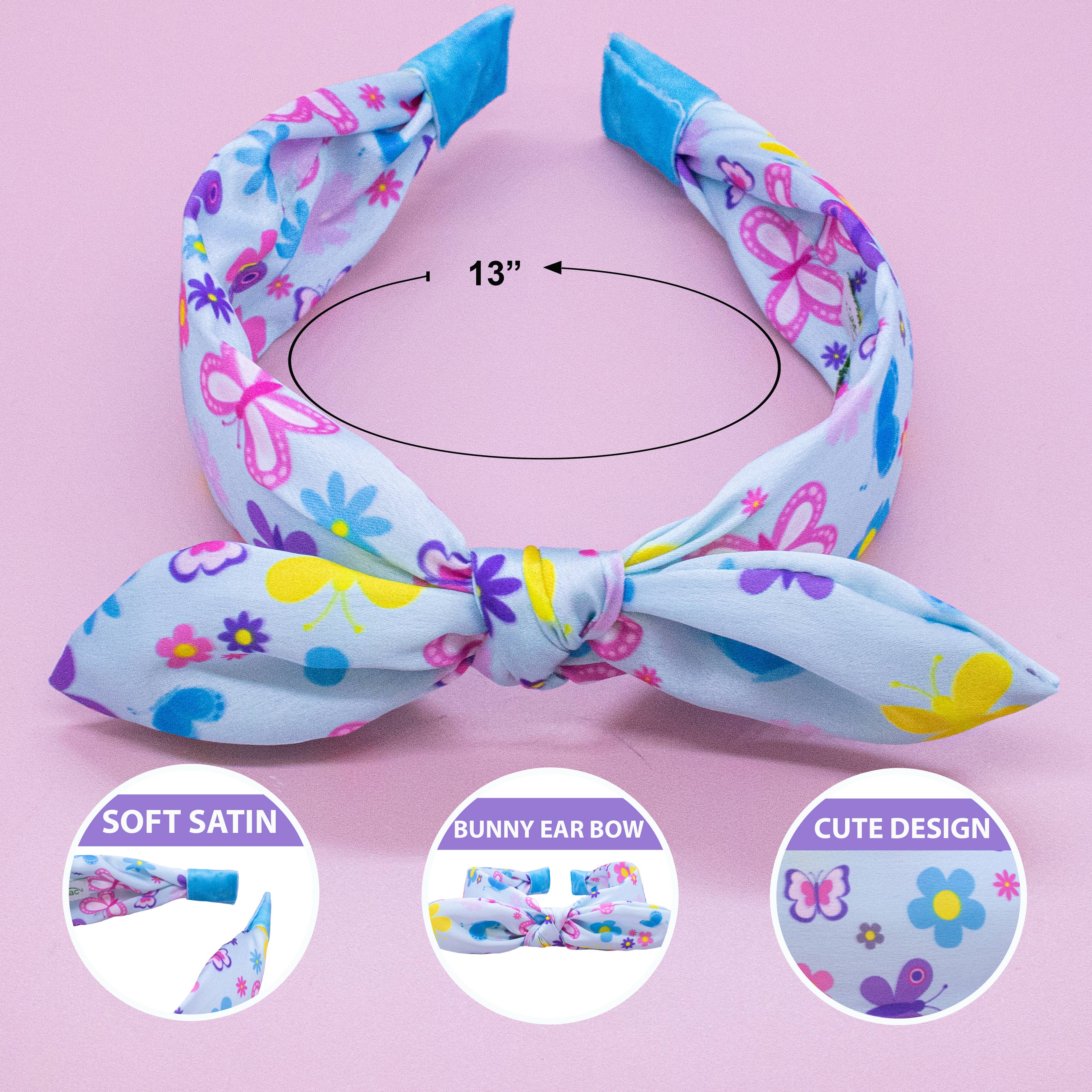 Knotted Rabbit Ear Bow Headband