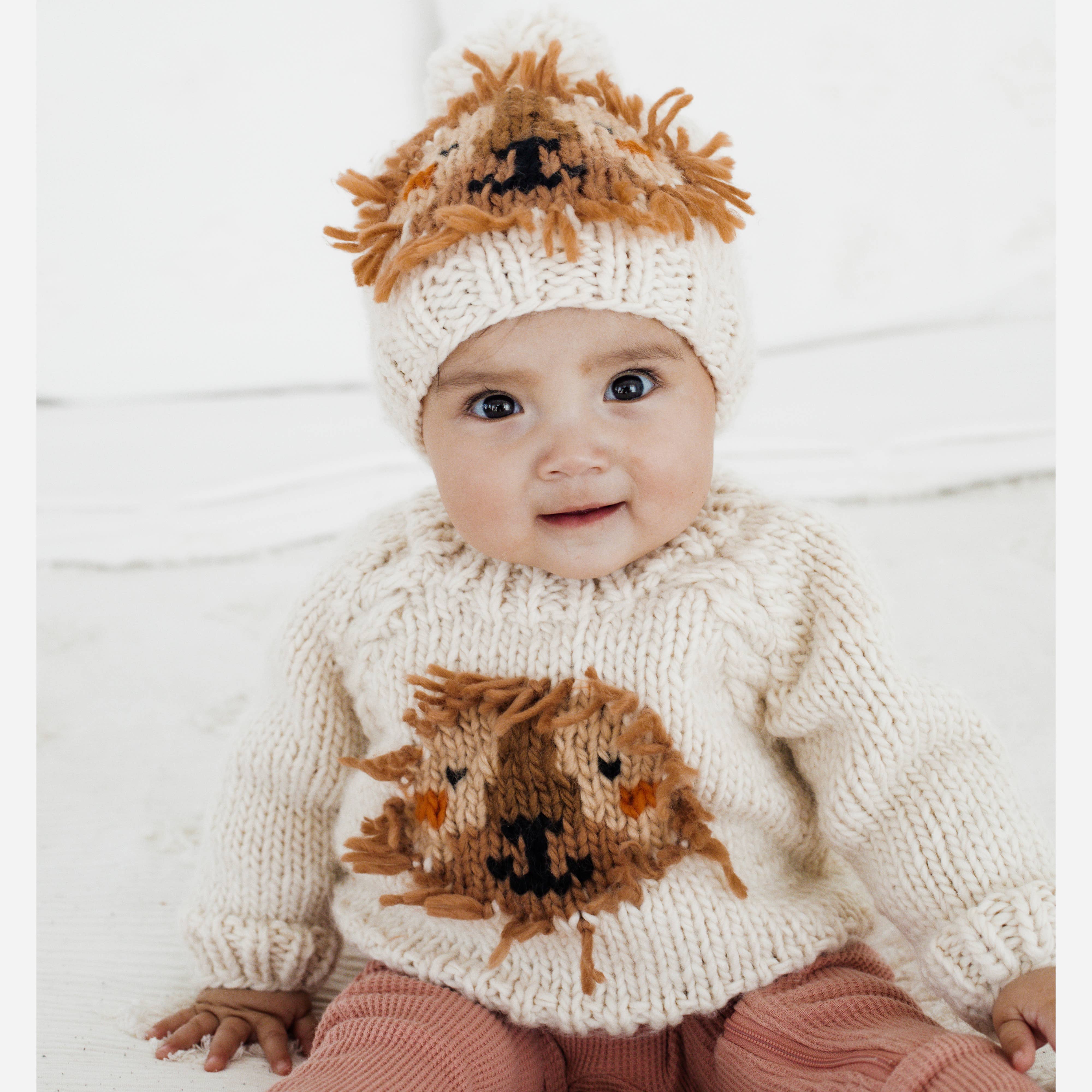 Huggalugs Lion Cardigan Sweater