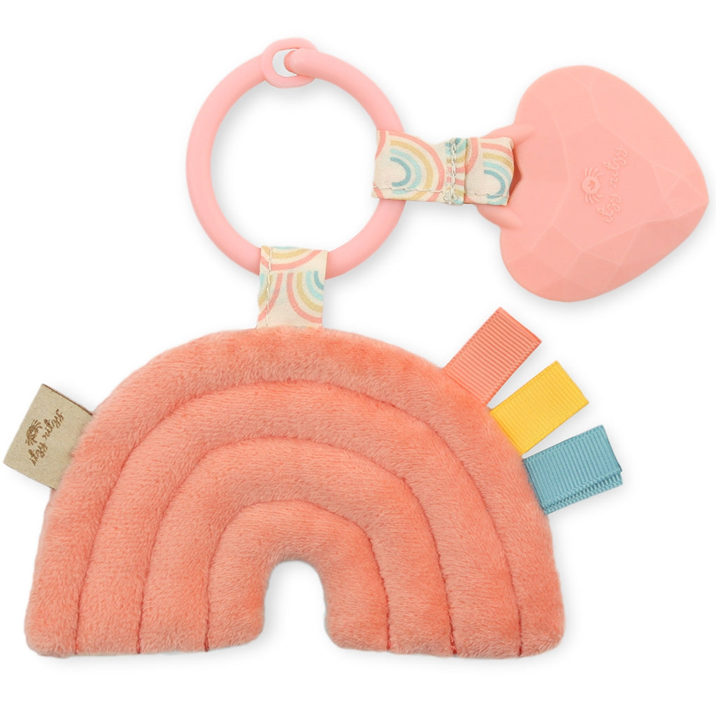 Itzy Ritzy Itzy Pal™ Plush + Teether - Rainbow