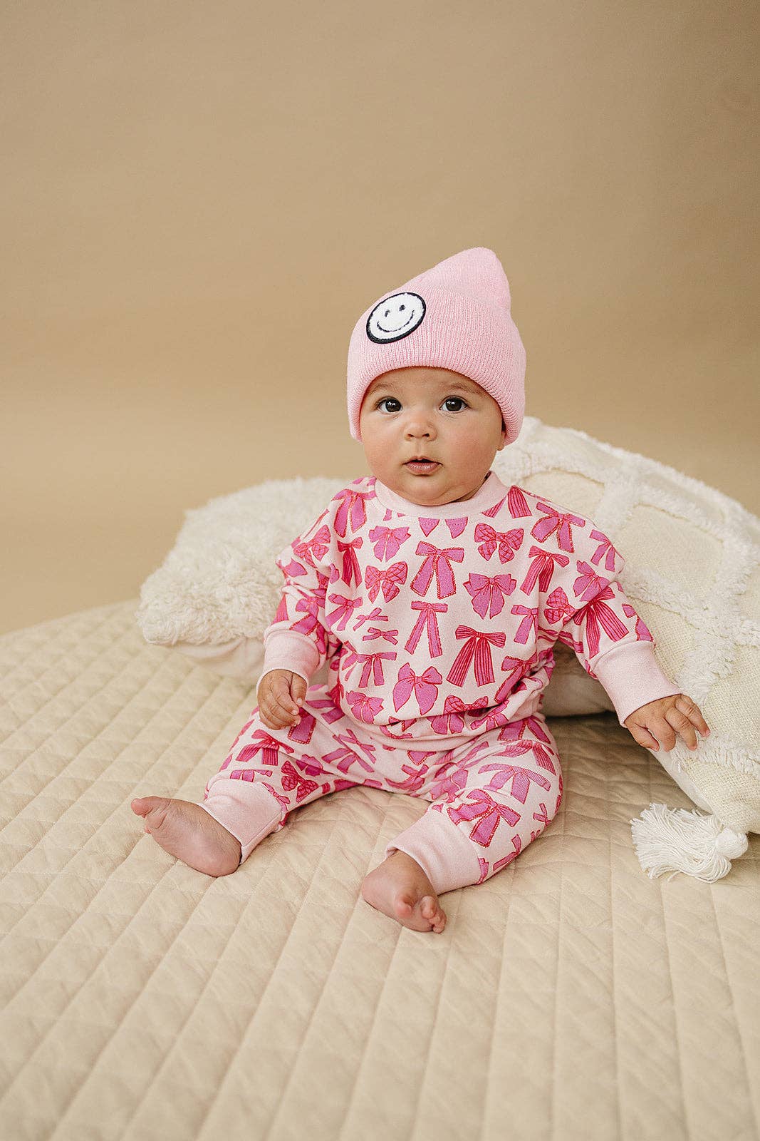 Lucky Panda Kids Jogger Set - Whimsy Bows
