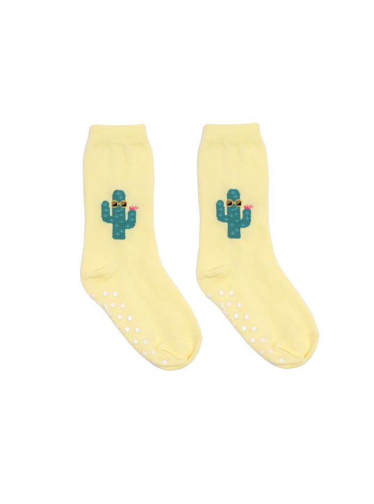 Living Royal  Packaged Crew Socks - Cool Cactus