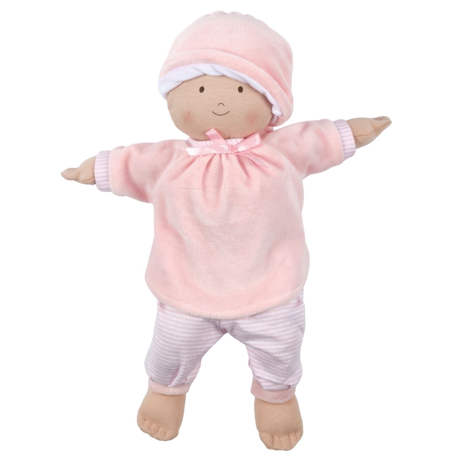 Bonikka Cherub Baby Girl Doll in Pink Dress