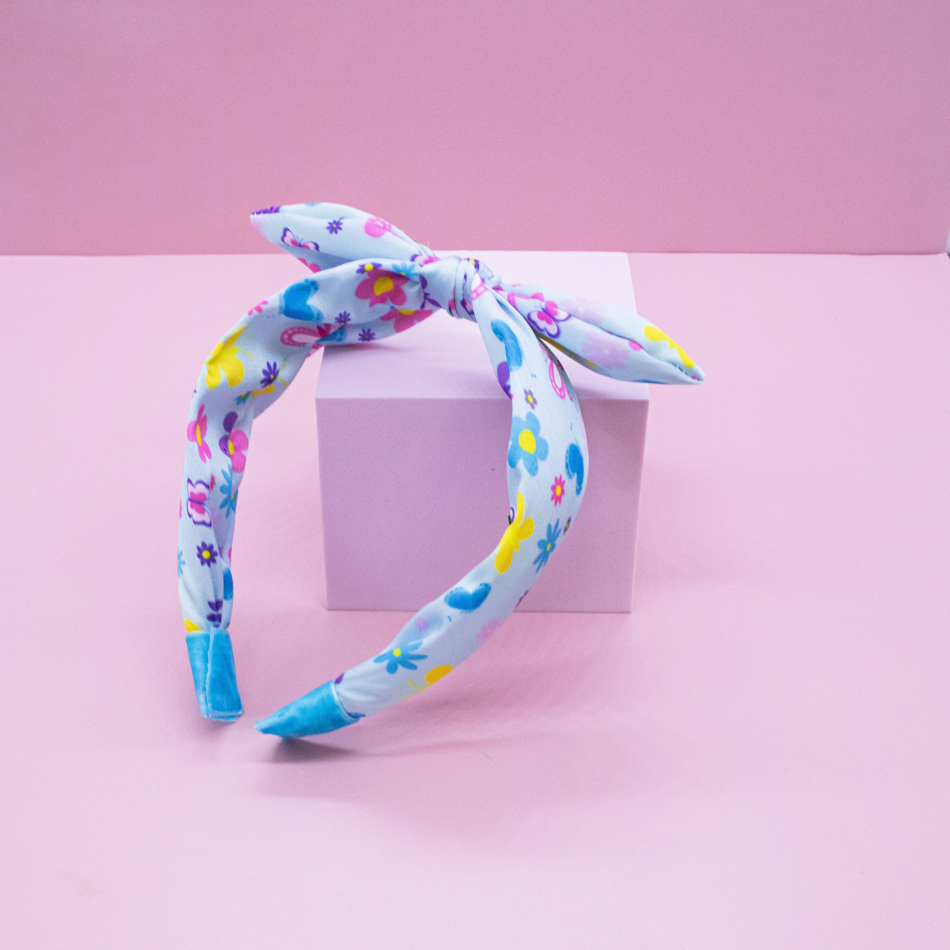 Knotted Rabbit Ear Bow Headband