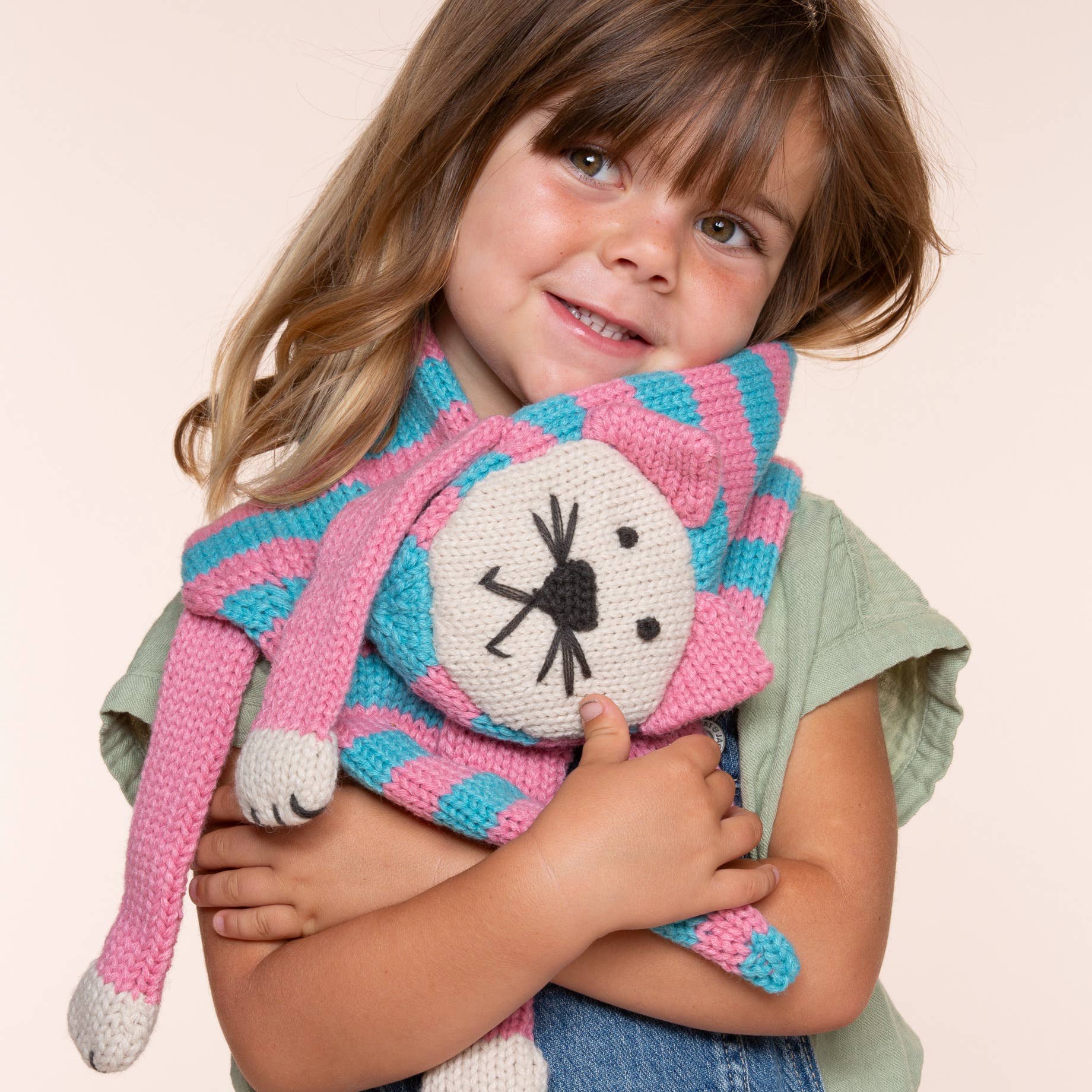 Knitted Kitty Cat Scarf