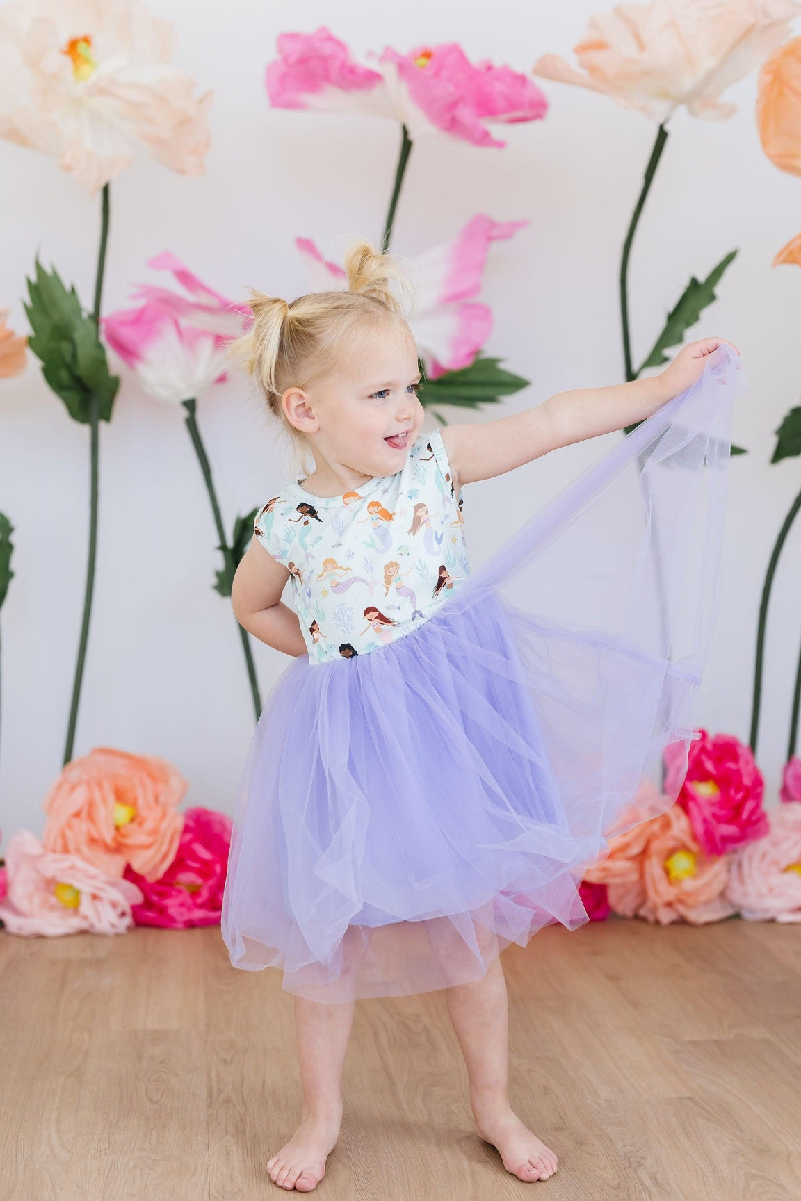 Mila & Rose - Happy As A Clam Tank Tulle Tutu Dress