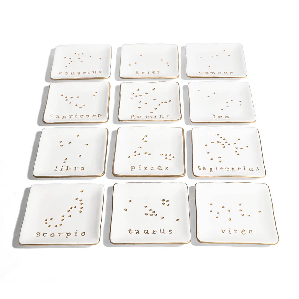 Zodiac Ceramic Dish (Final Sale)