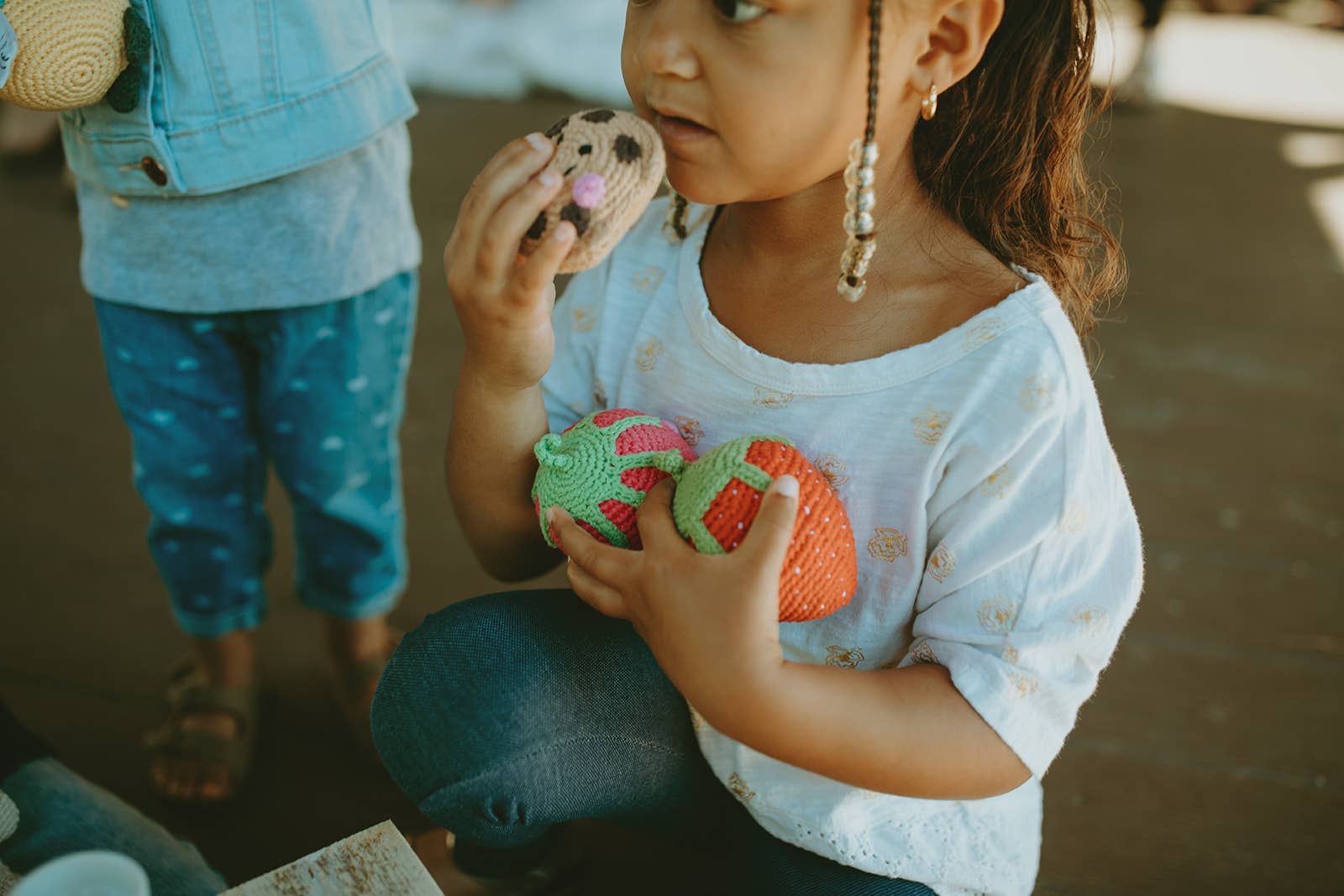 Pebble - Pretend Play Food Rattle - Chocolate Chip Cookie