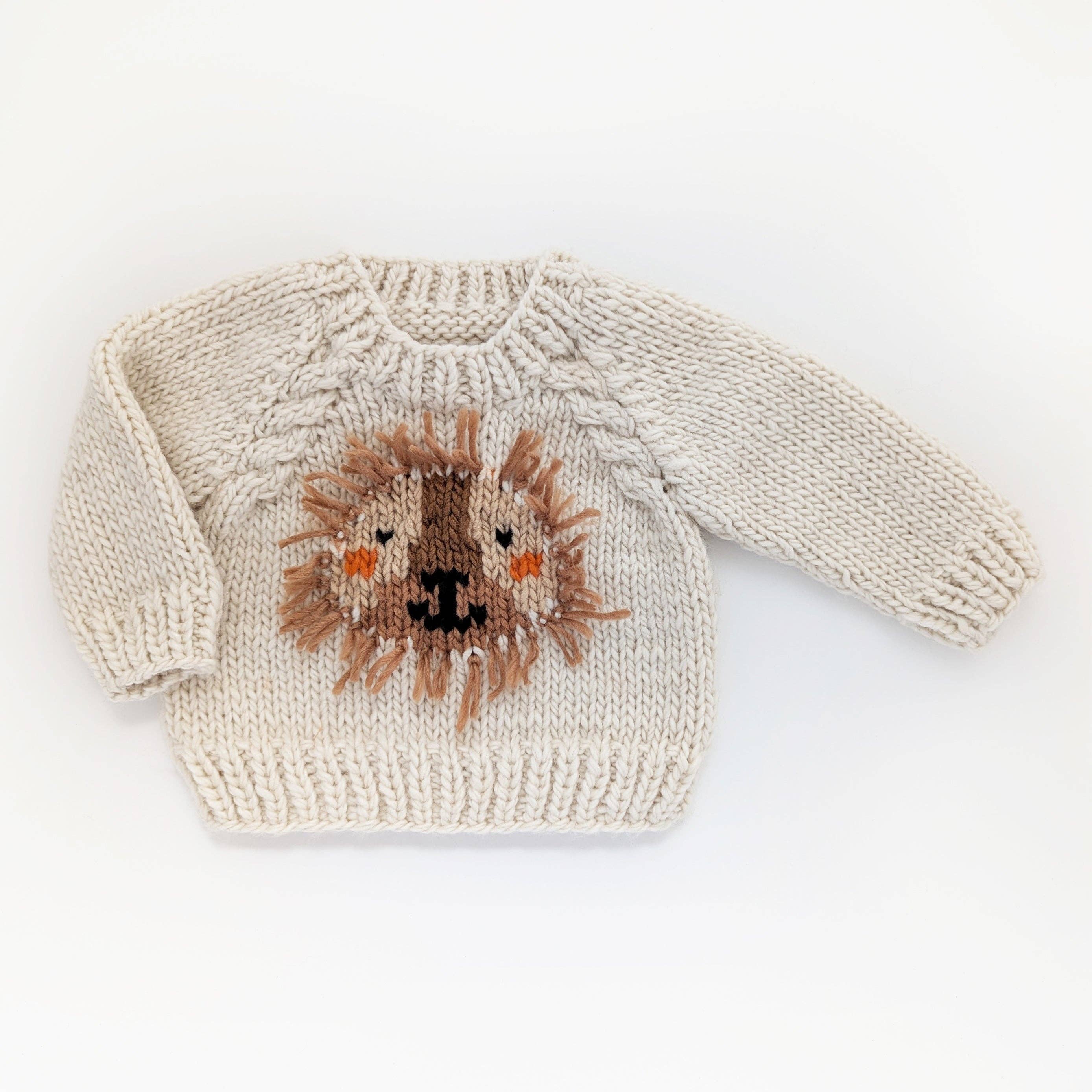Huggalugs Lion Cardigan Sweater