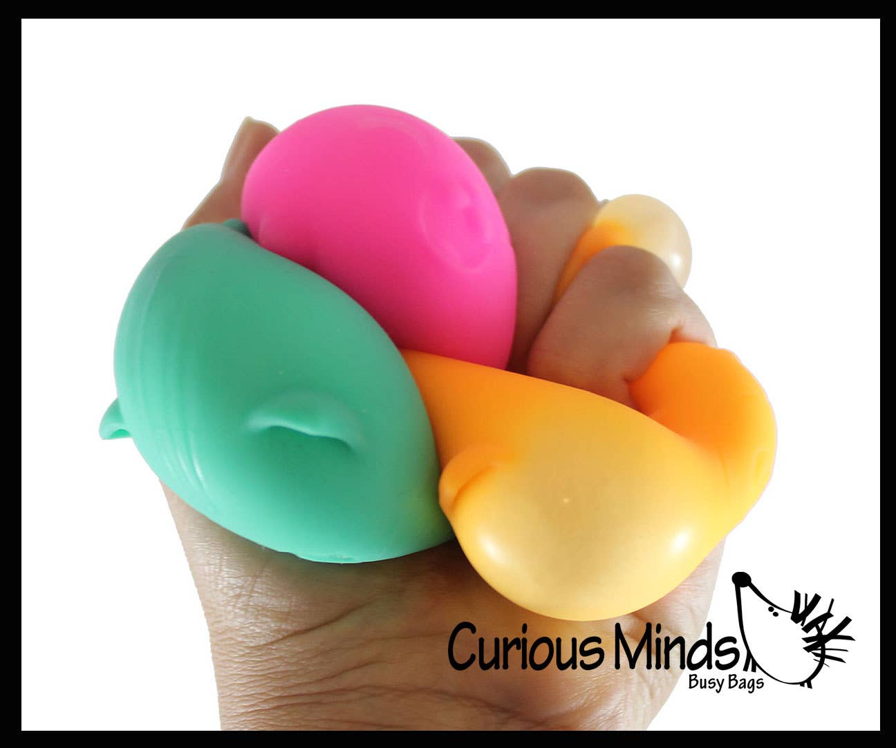 NeeDoh Teenie Cool Cat Groovy Soft Doh Filled Stretch Ball