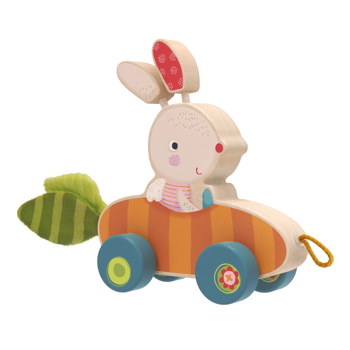 Bababoo and friends® - Pippa Bunny Push and Pull Toy