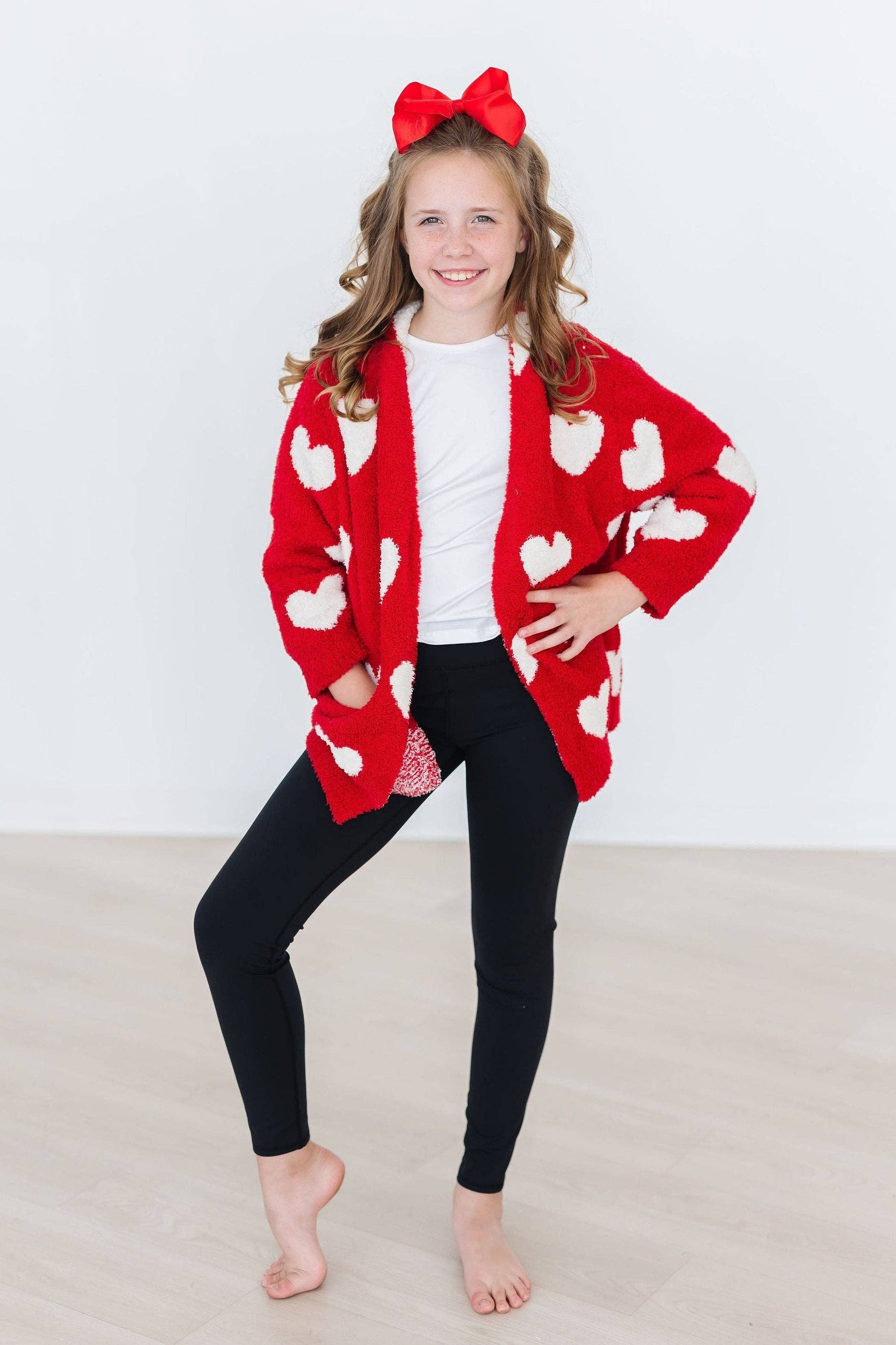 Mila & Rose - Heart Cozy Cardigan