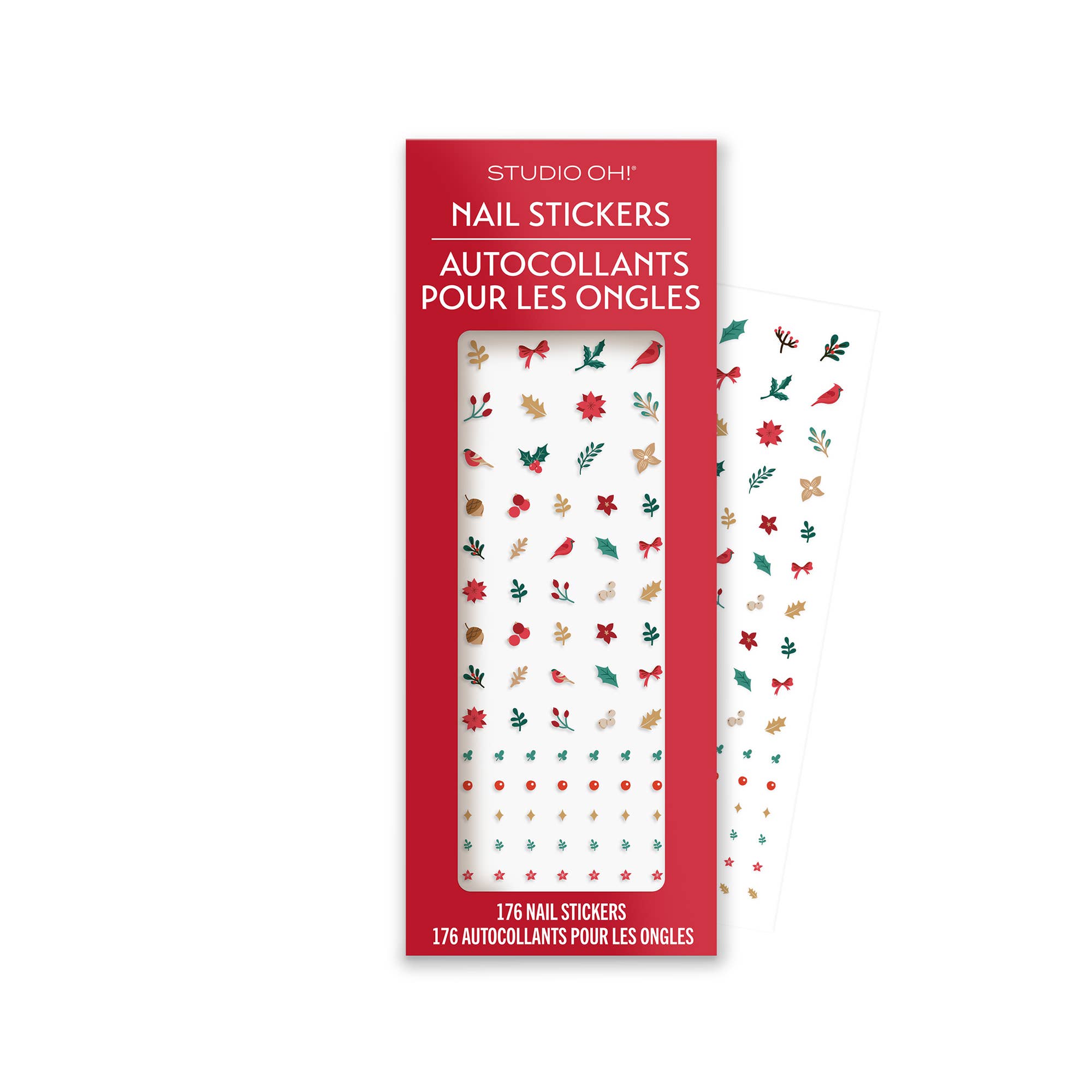 Studio Oh! - Holiday Magic Nail Stickers - Christmas