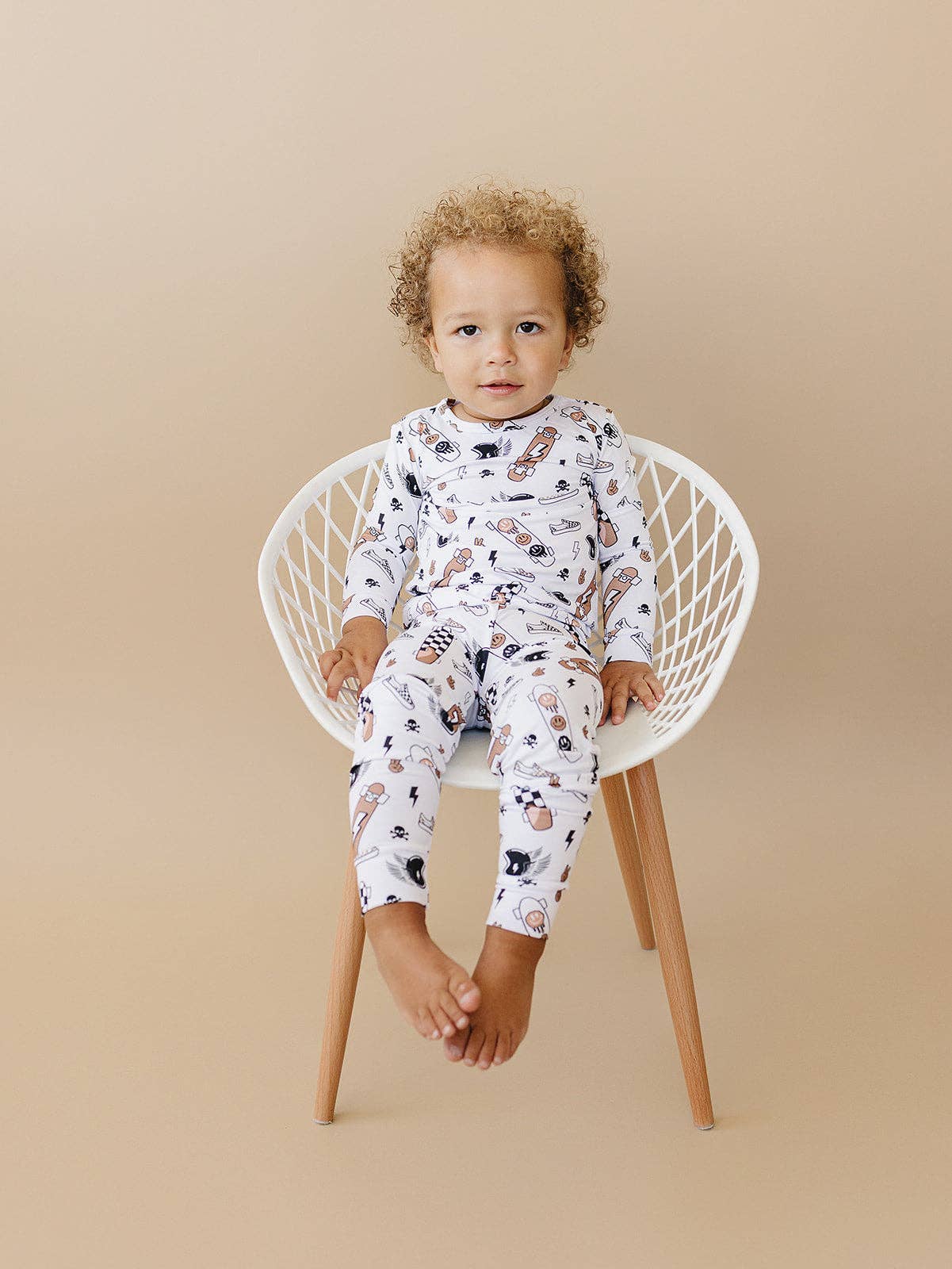 Lucky Panda Kids Bamboo Two Piece Set - Sk8er