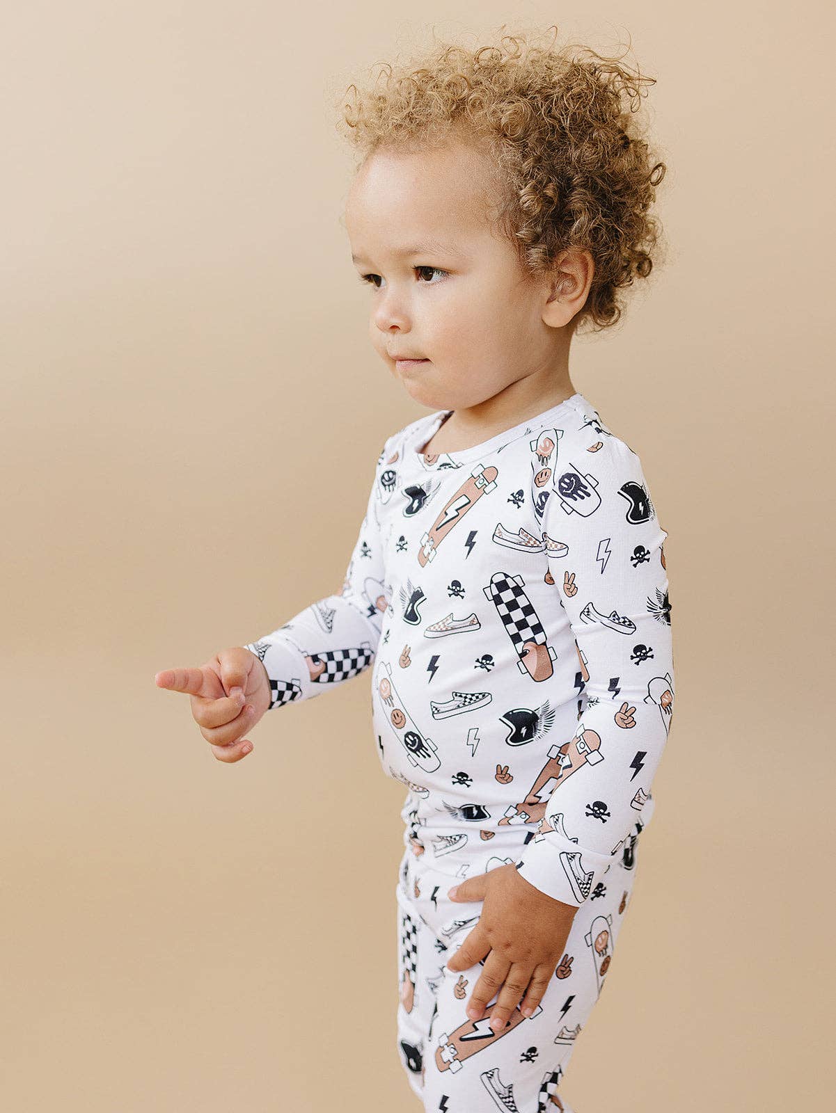 Lucky Panda Kids Bamboo Two Piece Set - Sk8er