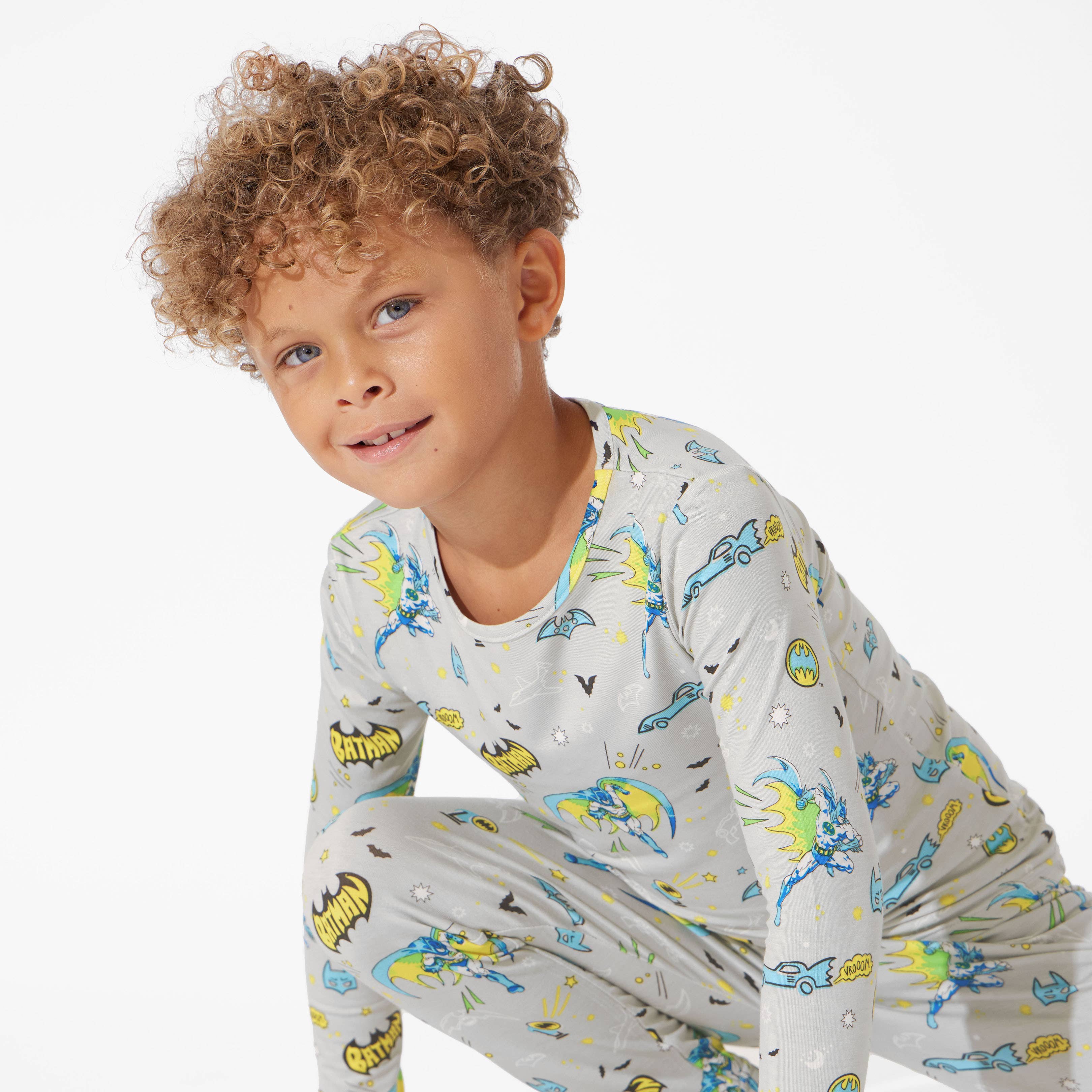 Bellabu Bear - Batman Bamboo Kids Pajamas