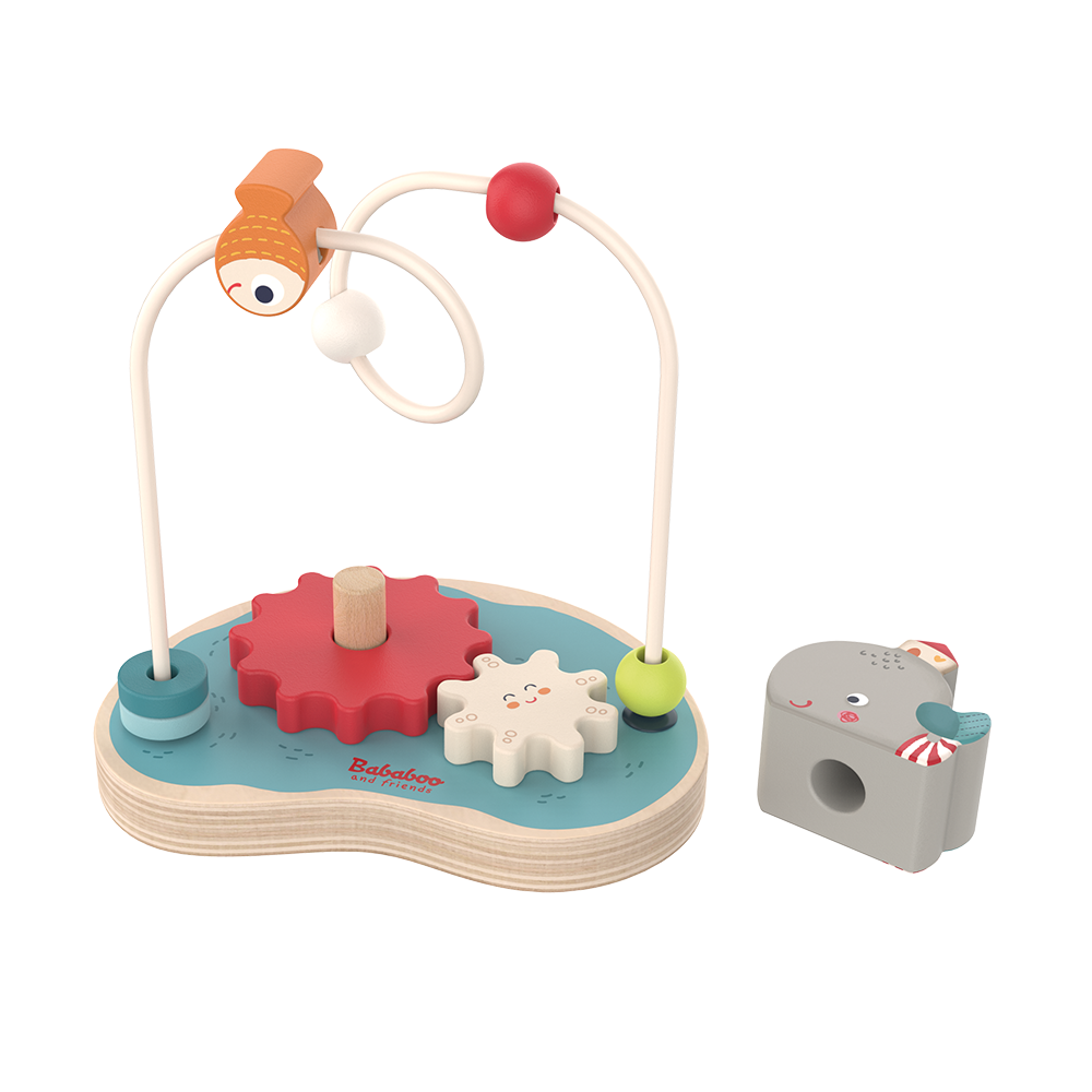 Bababoo and friends® - Wilma Whale Loves to Swim Bead Maze