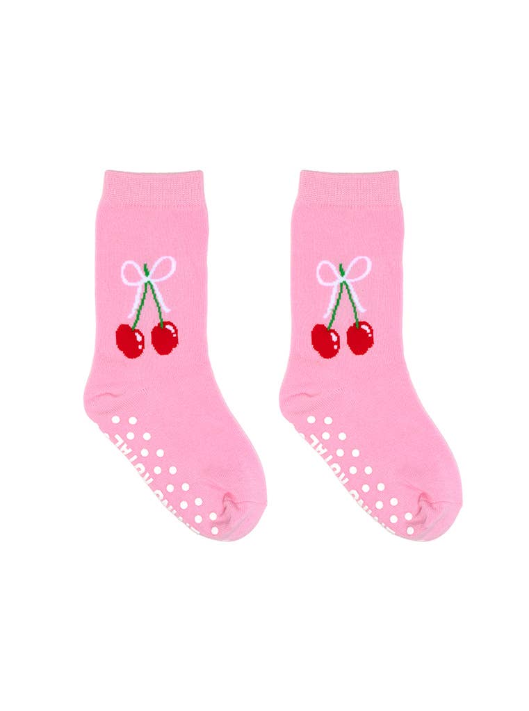 Living Royal 3D Packaged Crew Socks - Cherries
