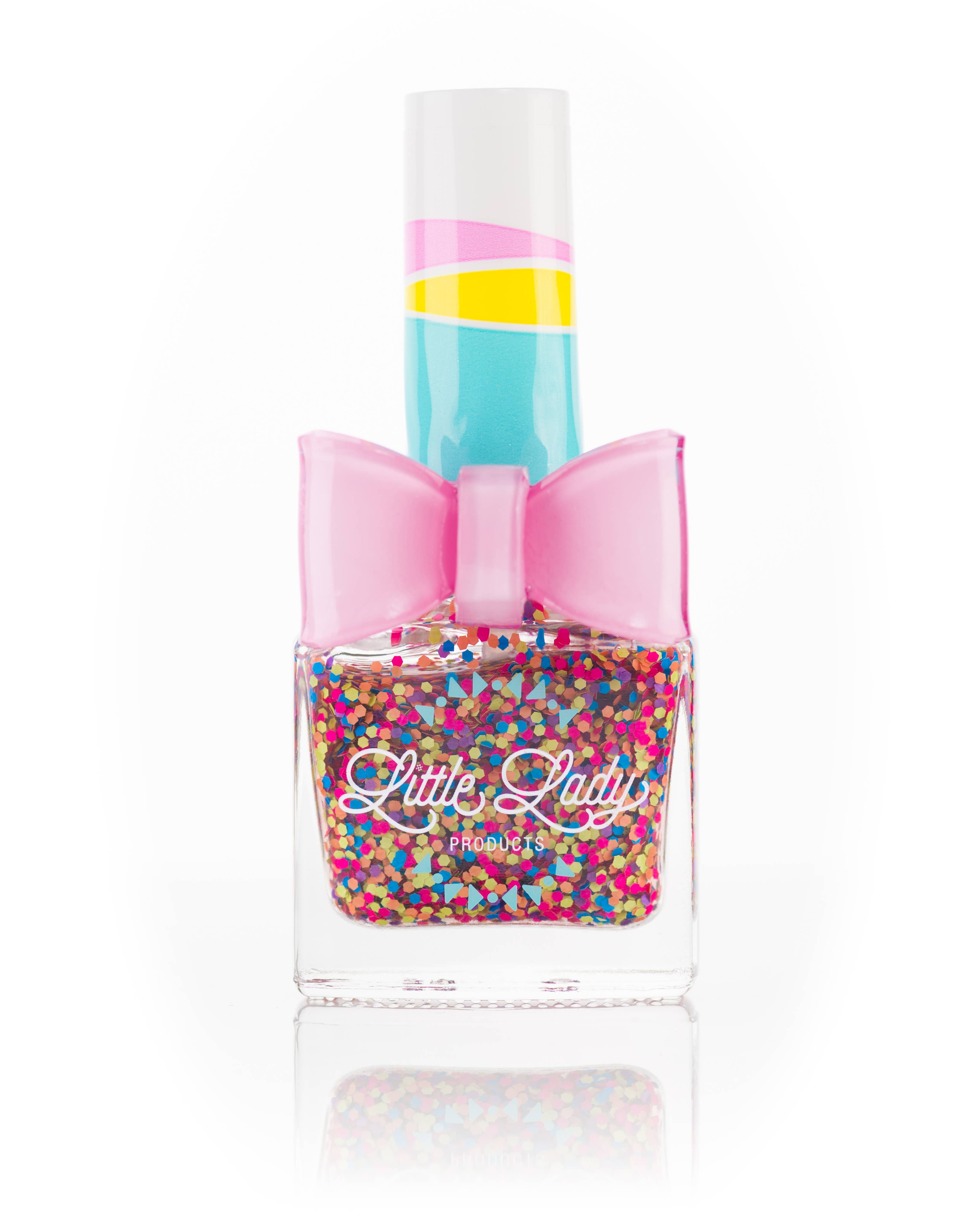 Little Lady Products Nail Polish - Rainbow Bubbles