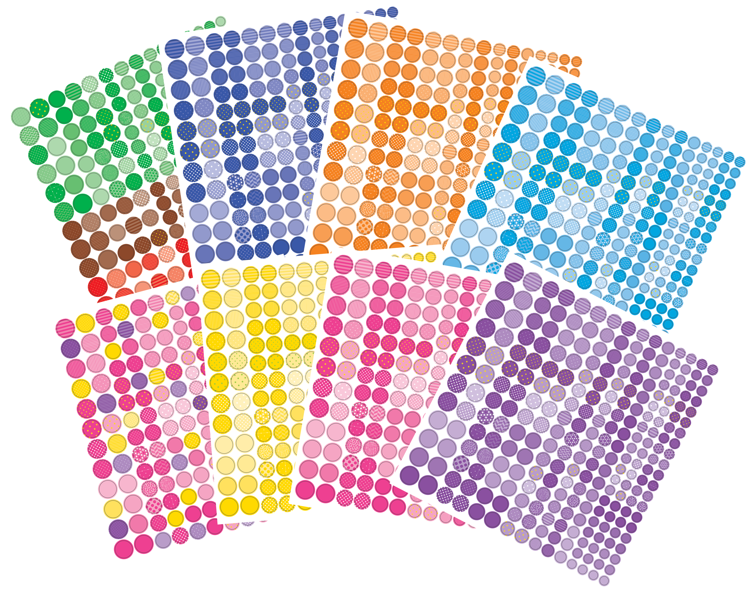 Color-By-Dots Sticker Book - Unicorns