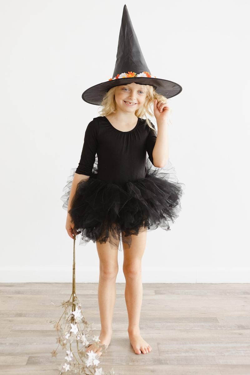 Mila & Rose - Black 3/4 Tutu Leotard