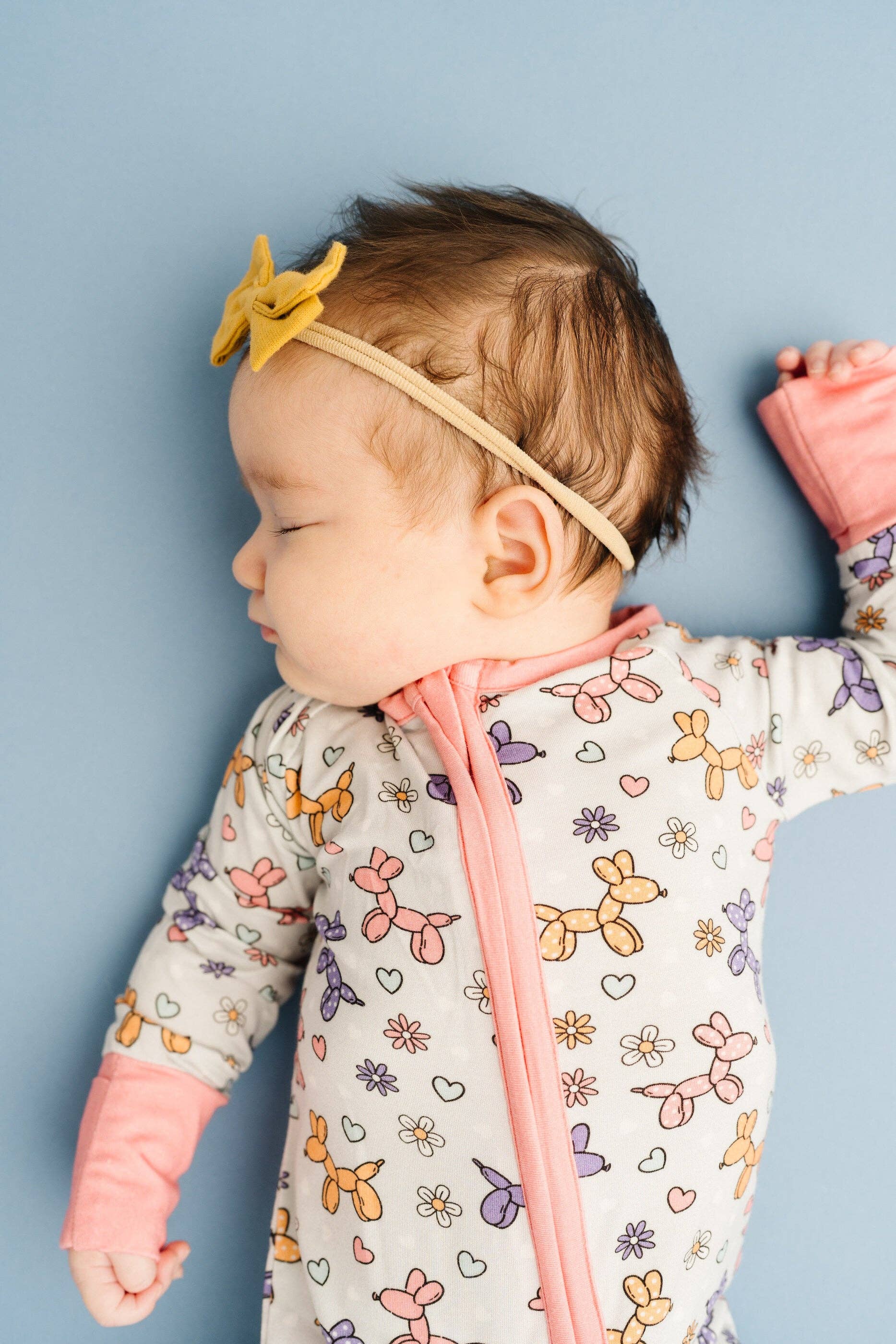 Little One Shop Bamboo Convertible Romper - Balloon Besties