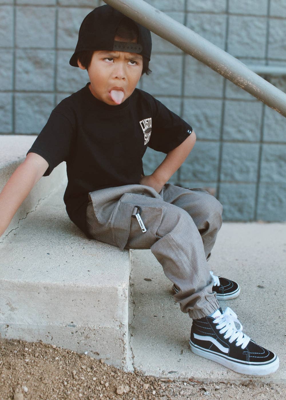 Little Trouble - Herringbone Cargos