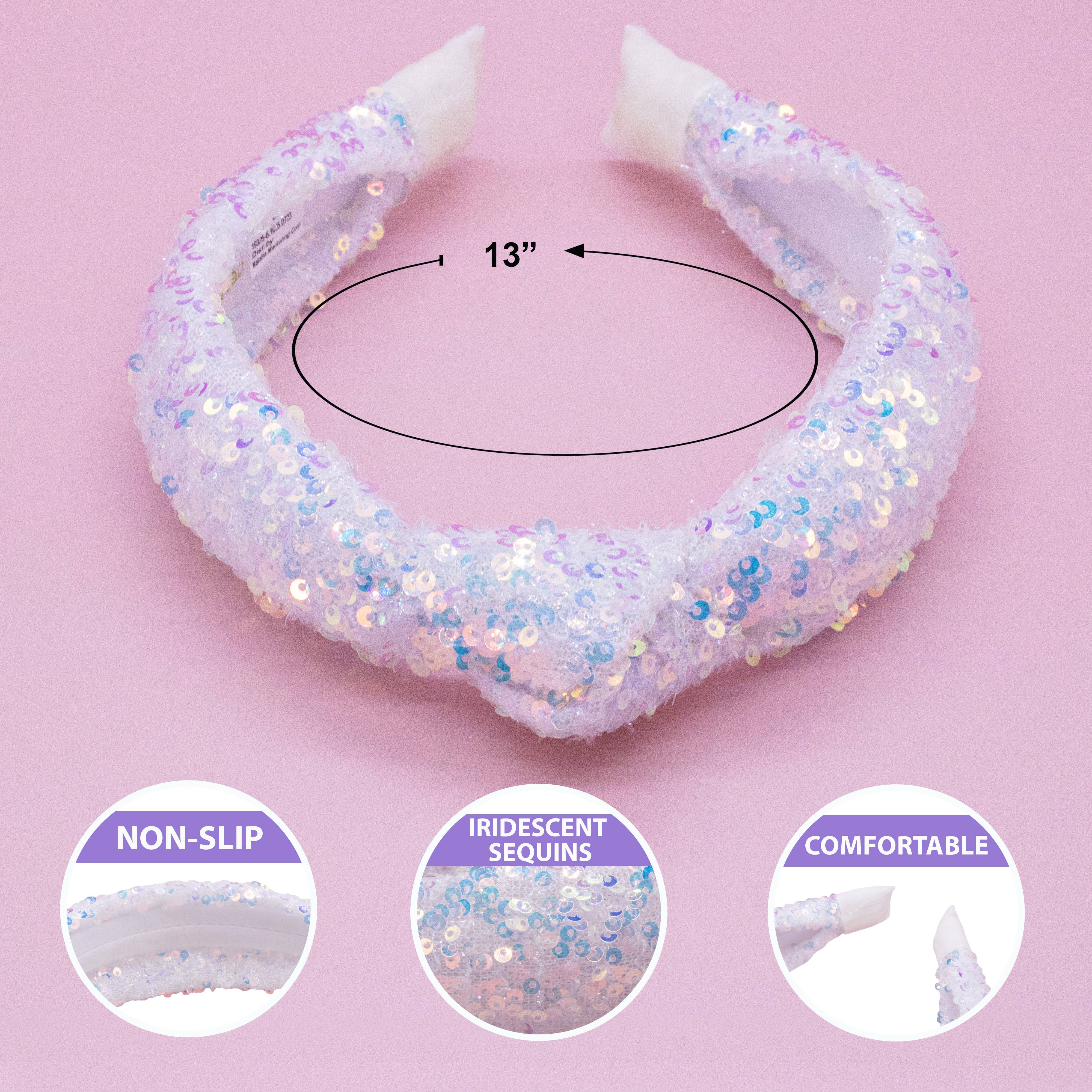 Knotted Sequin Headband