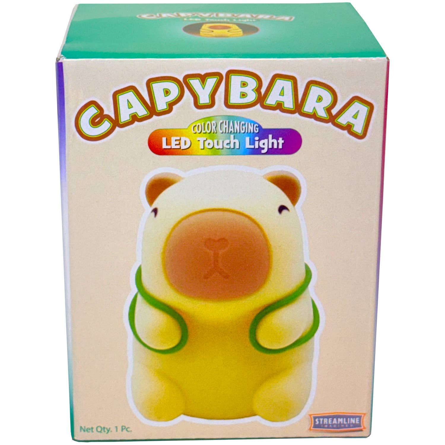 Streamline - Capybara Color Changing LED Tap Light