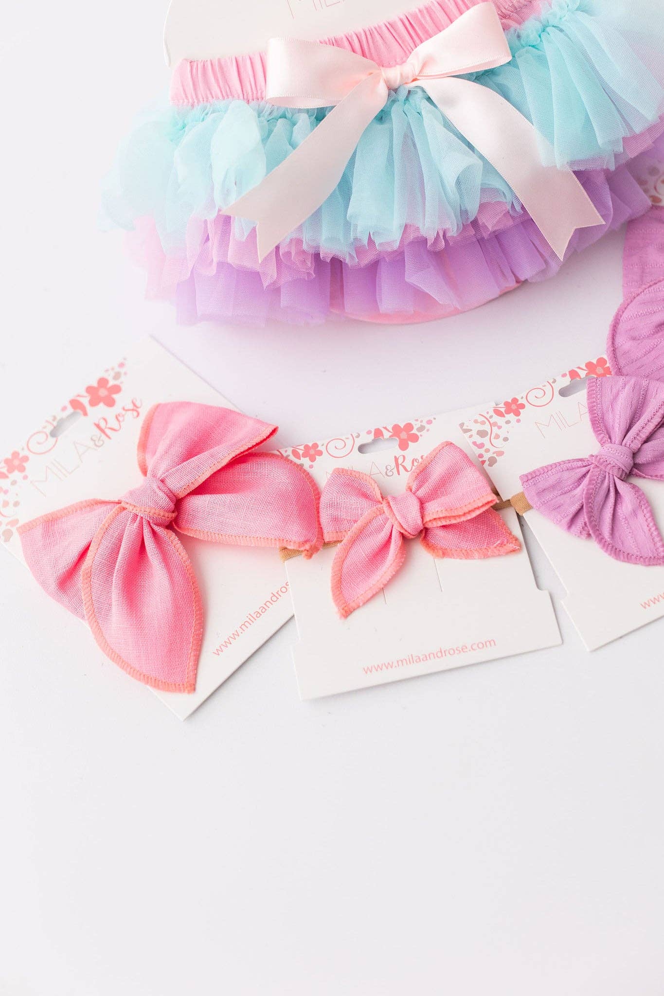 Mila & Rose Ruffle Tutu Bloomer  - Pastel