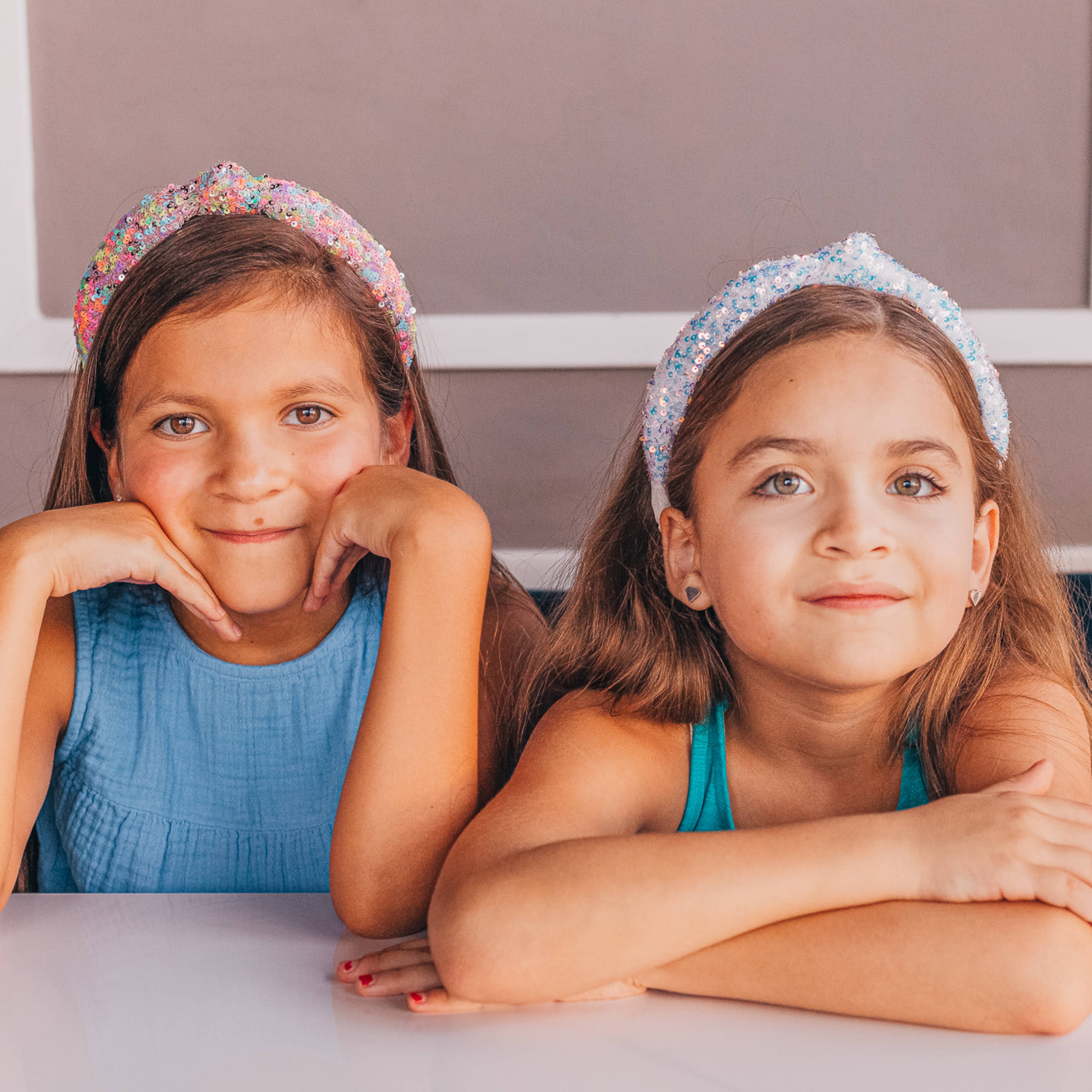 Knotted Sequin Headband